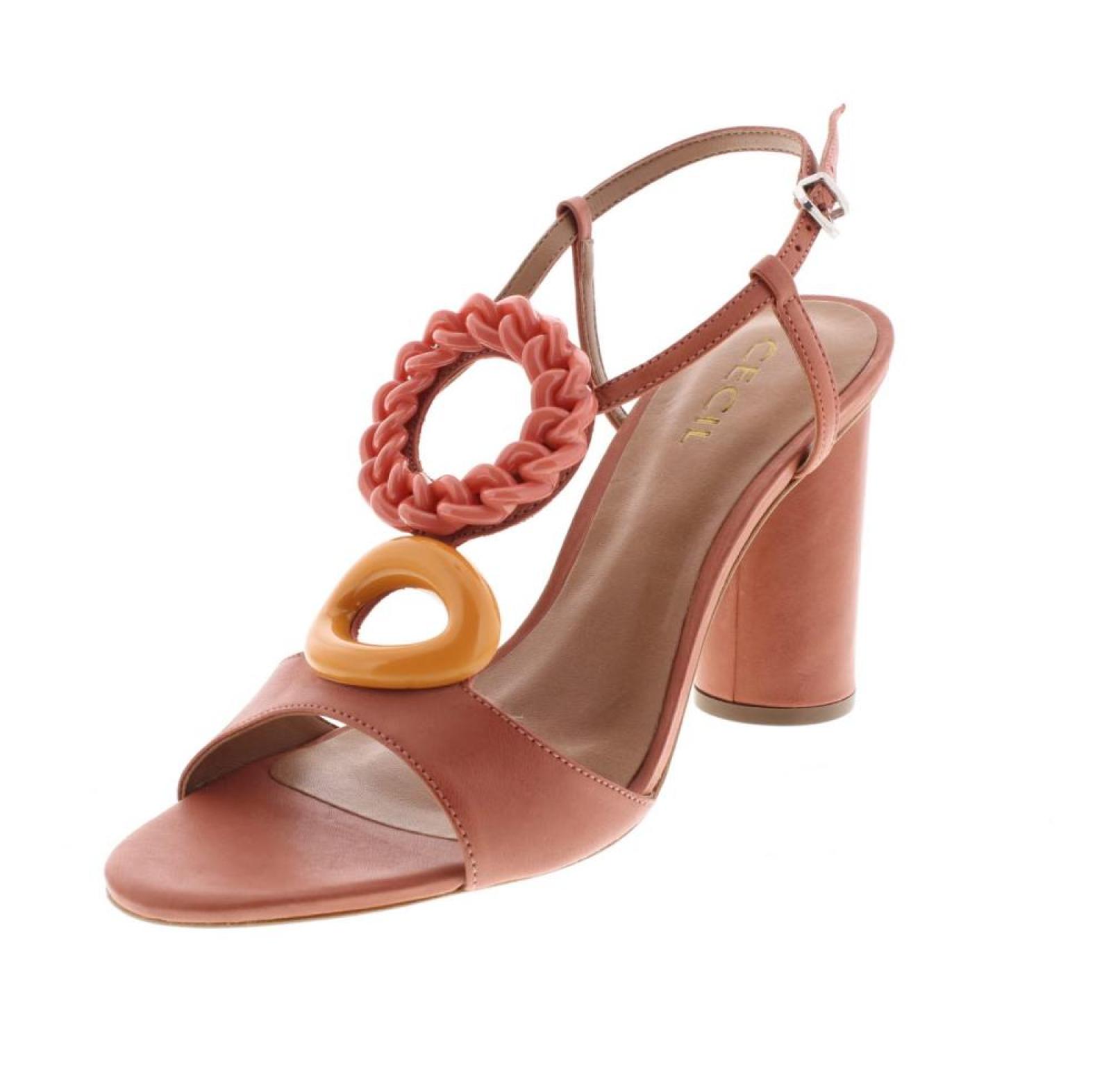 Теленок Сесиль Капри - Сандали с розой Такко - Донна Скарпе Сандали Такко