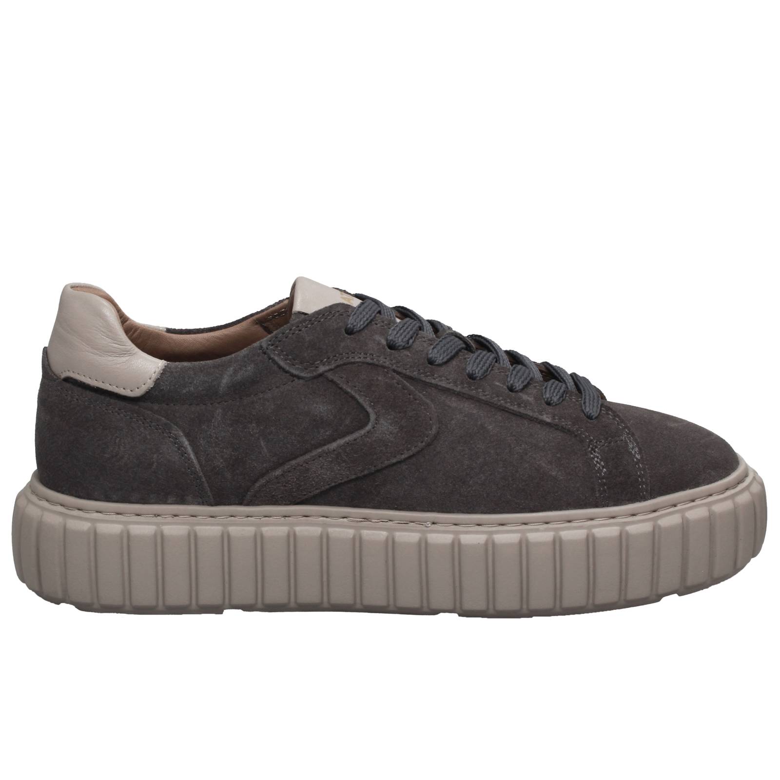 ON-AR Sneakers platform in Suede Donna grigio Foto 2