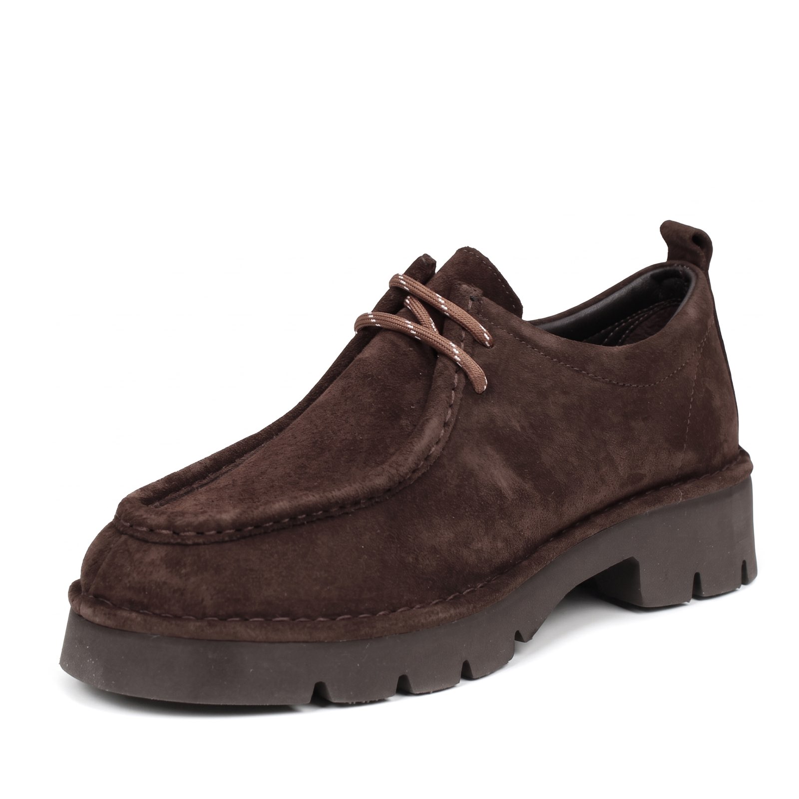 WAVE Mocassini carrarmato in Suede Donna marrone Foto 1