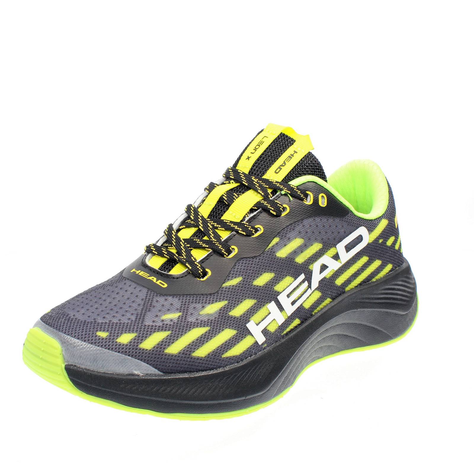 Head Leon X Tms Fluo - Scarpe Running Nero - Uomo Scarpe Sport для бега и фитнеса