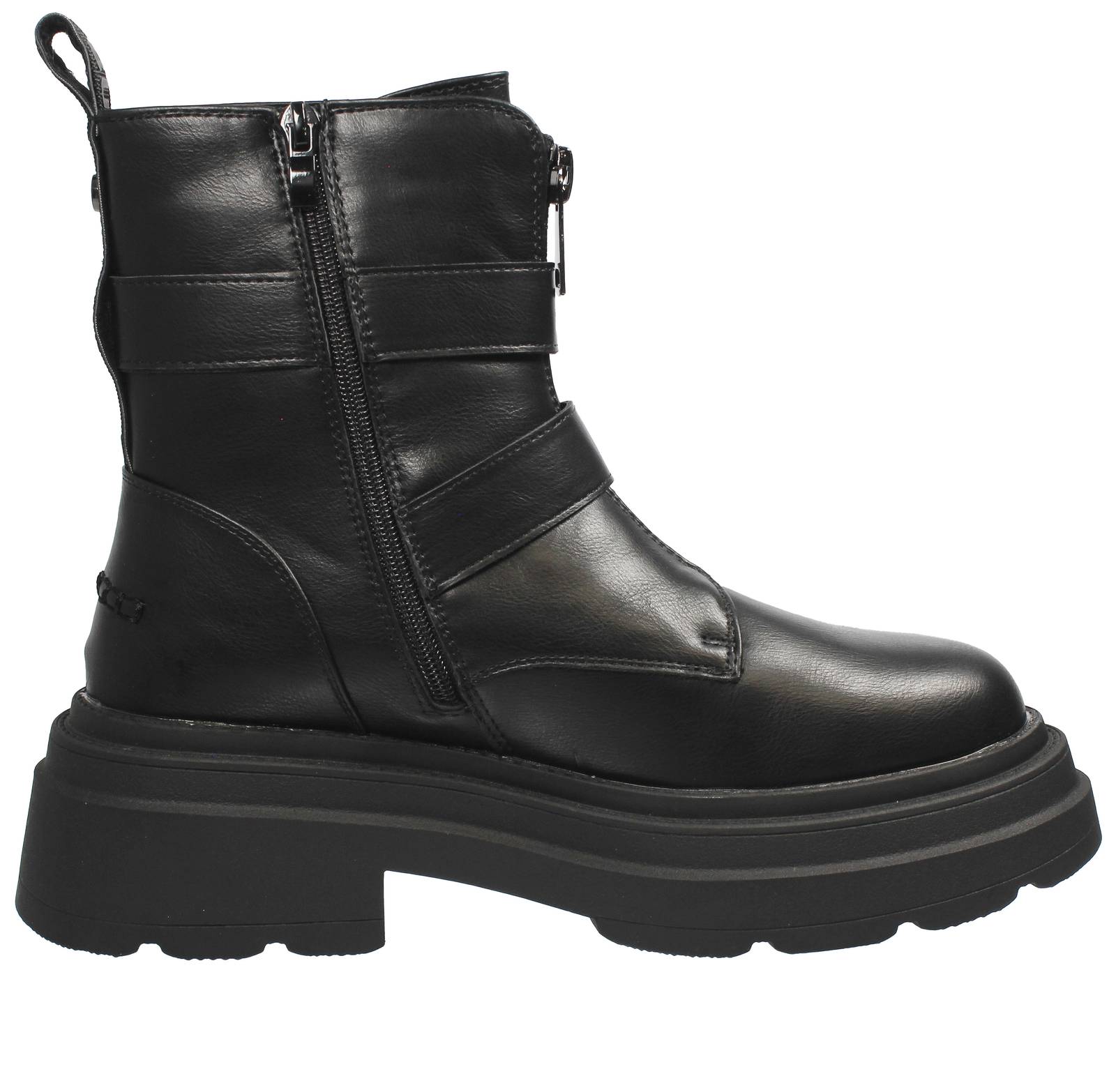 BUFFALO Mars Biker - Stivaletti platform Donna nero Foto 2