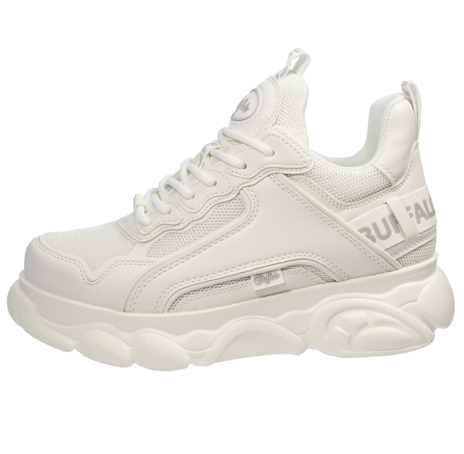 BUFFALO Chai - Sneakers alte platform Donna bianco Foto 3