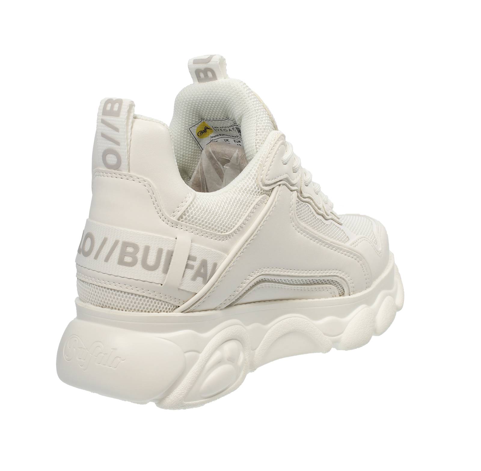 BUFFALO Chai - Sneakers alte platform Donna bianco Foto 4