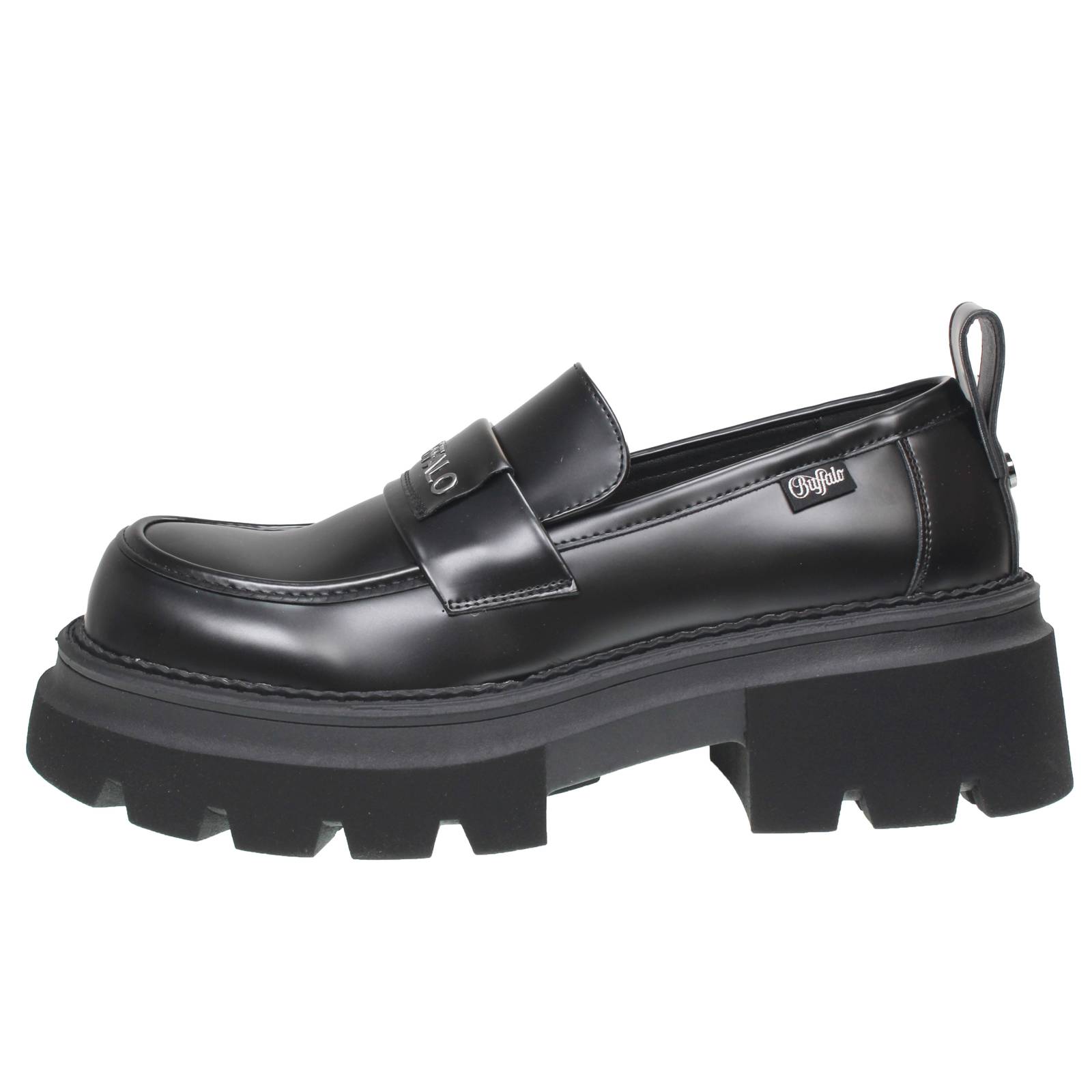 BUFFALO Mave Loafer - Mocassini carrarmato Donna nero Foto 3