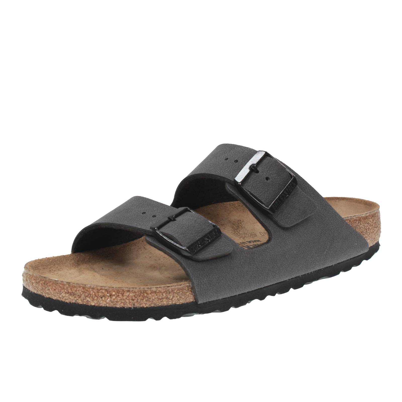 Birkenstock Arizona Bs Grau - Damen Schuhe Pantoletten Schnalle und Band 22790₽