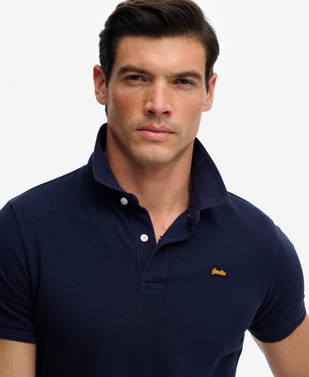SUPERDRY Classic Piquet Polo Man blue Photo 3