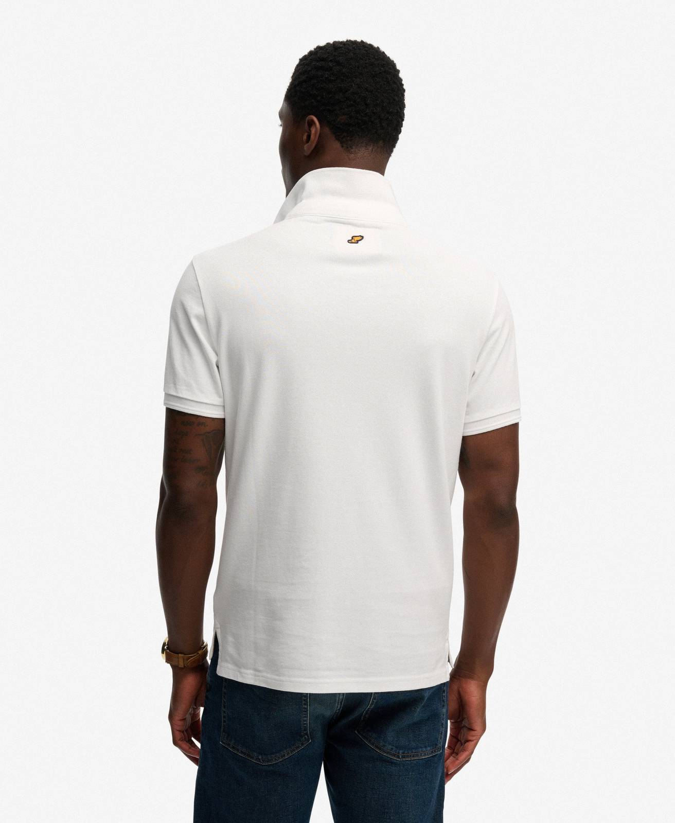 SUPERDRY Classic Piquet Polo Man white Photo 2