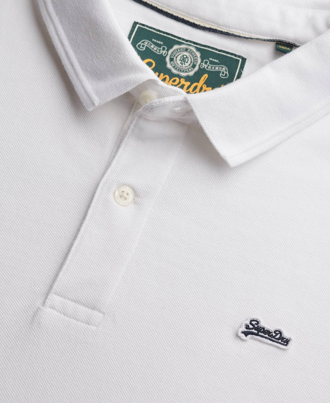 SUPERDRY Classic Piquet Polo Man white Photo 3
