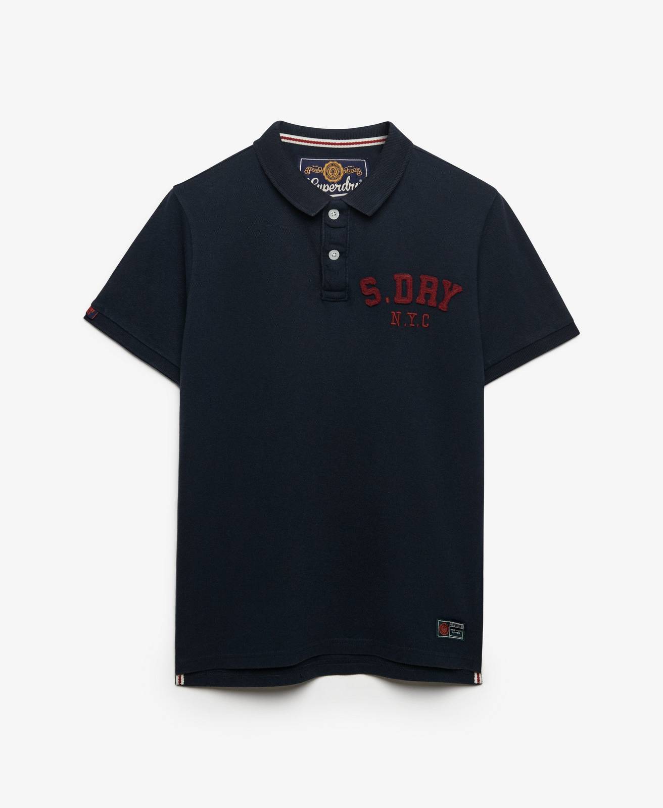 SUPERDRY Vintage Ahtletic Polo Man blue