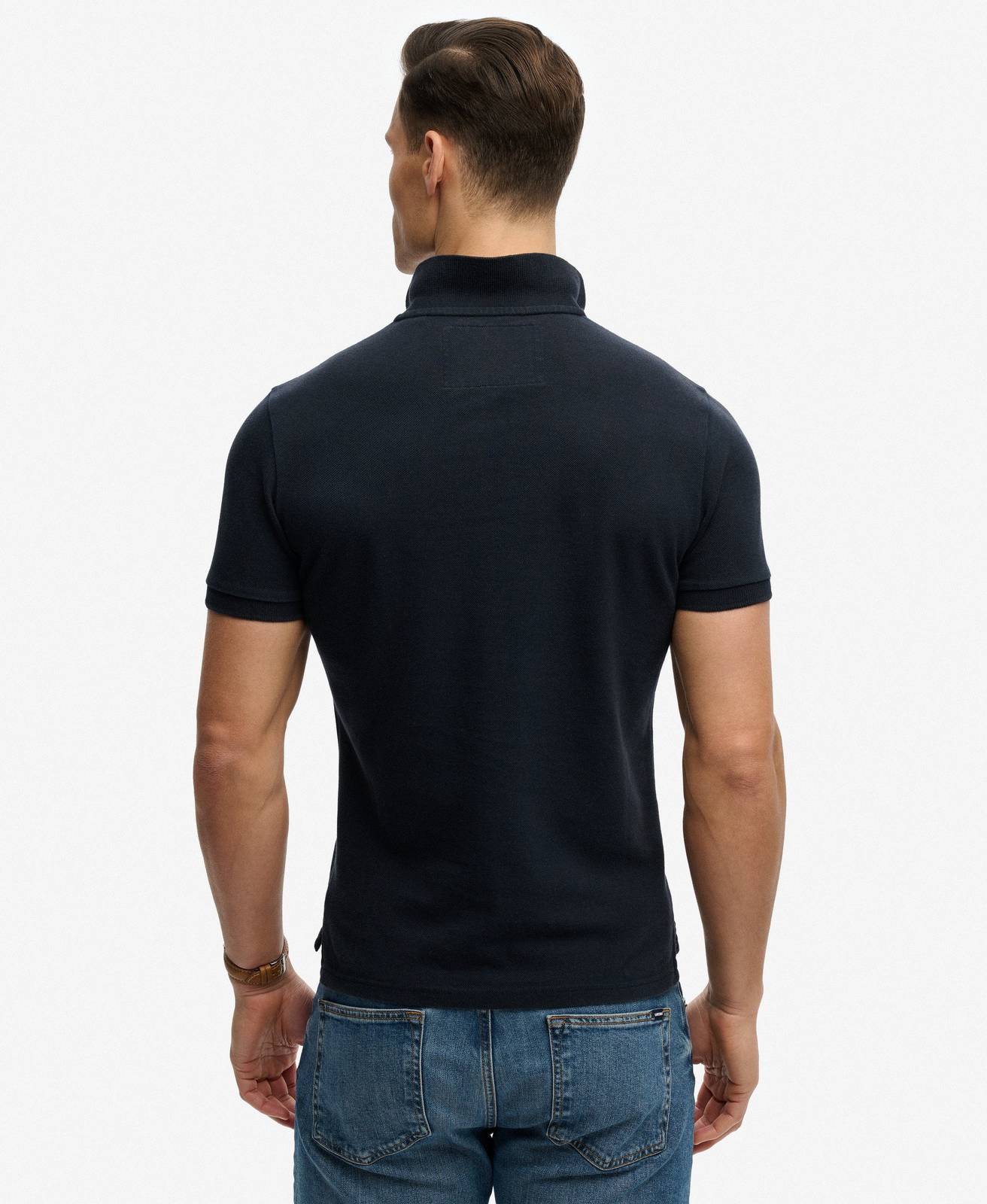 SUPERDRY Vintage Ahtletic Polo Man blue Photo 4