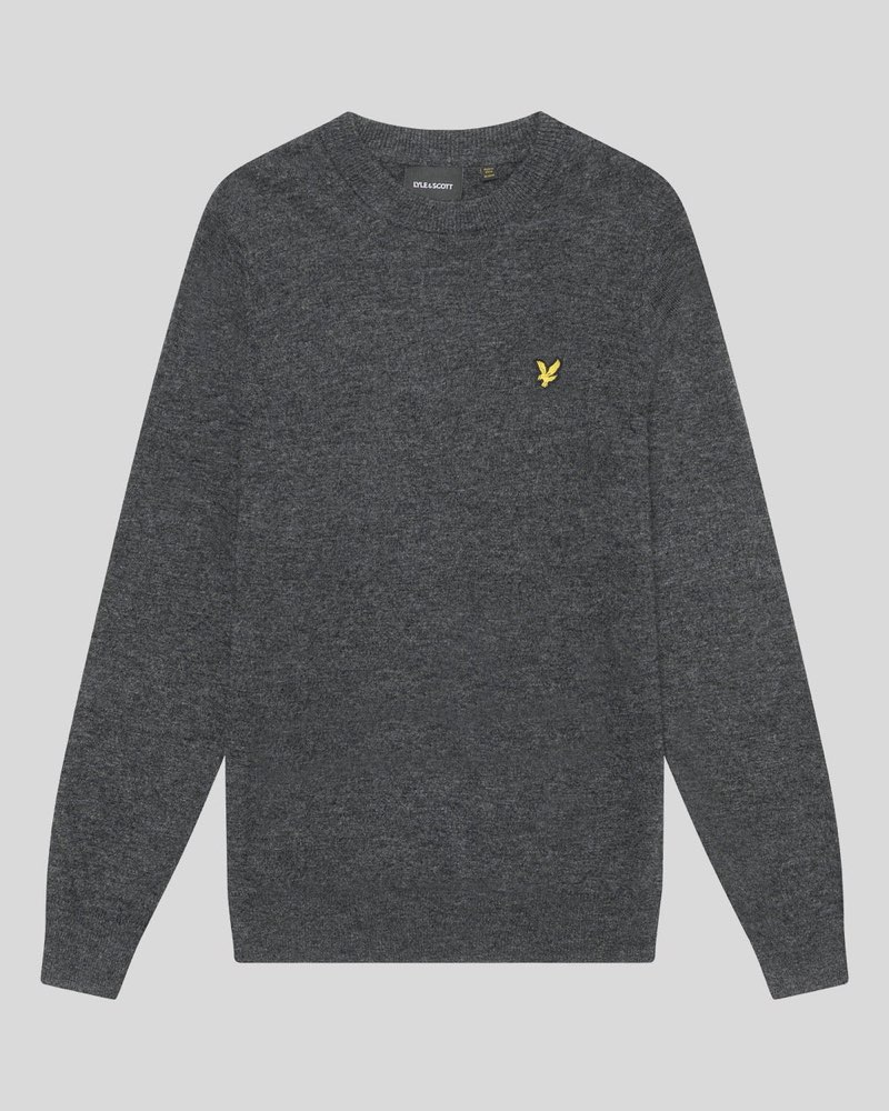 LYLE & SCOTT Lambswool Crew Neck Sweater Man assorted