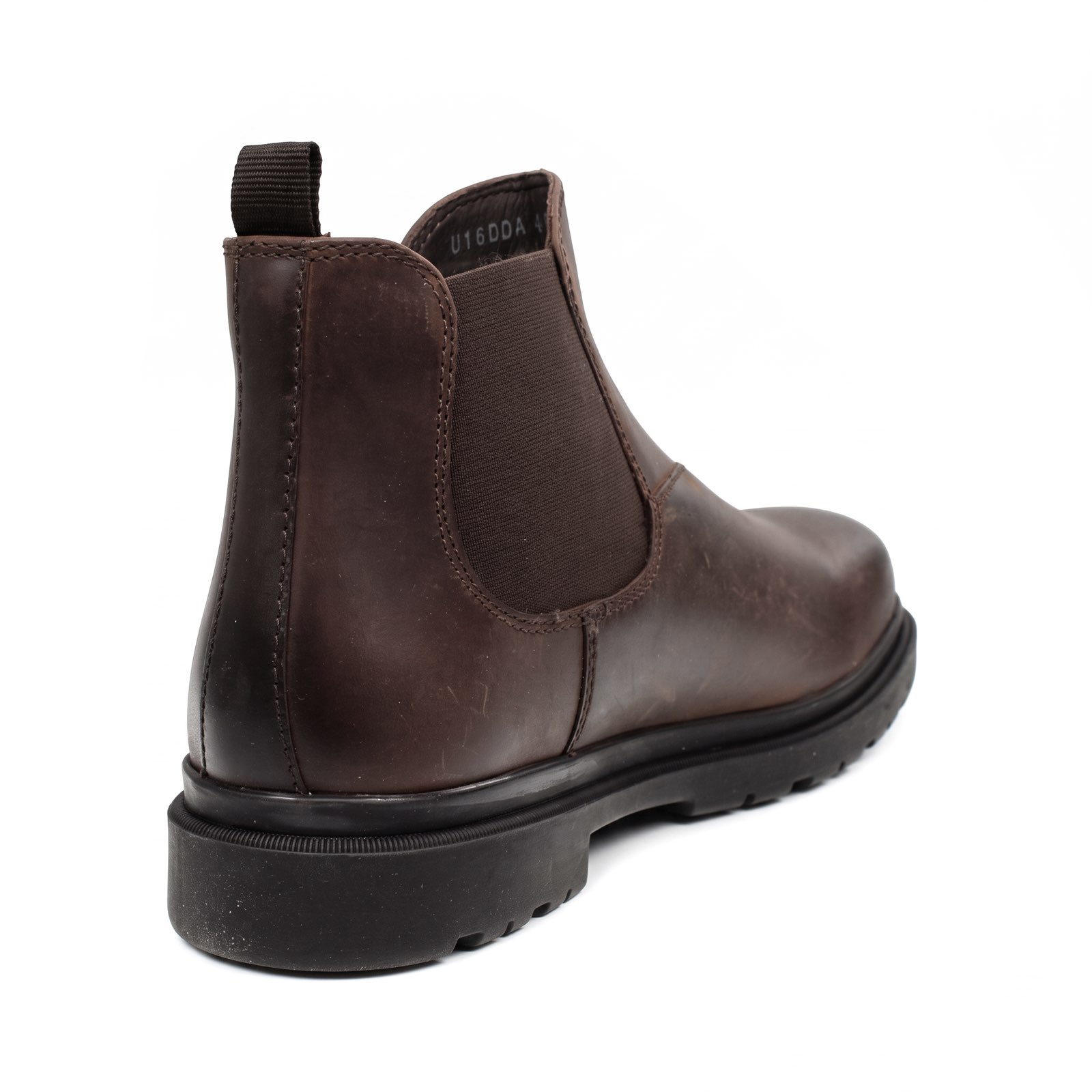 GEOX Andalo - Chelsea Boots traspiranti in Pelle Uomo testa di moro Foto 6
