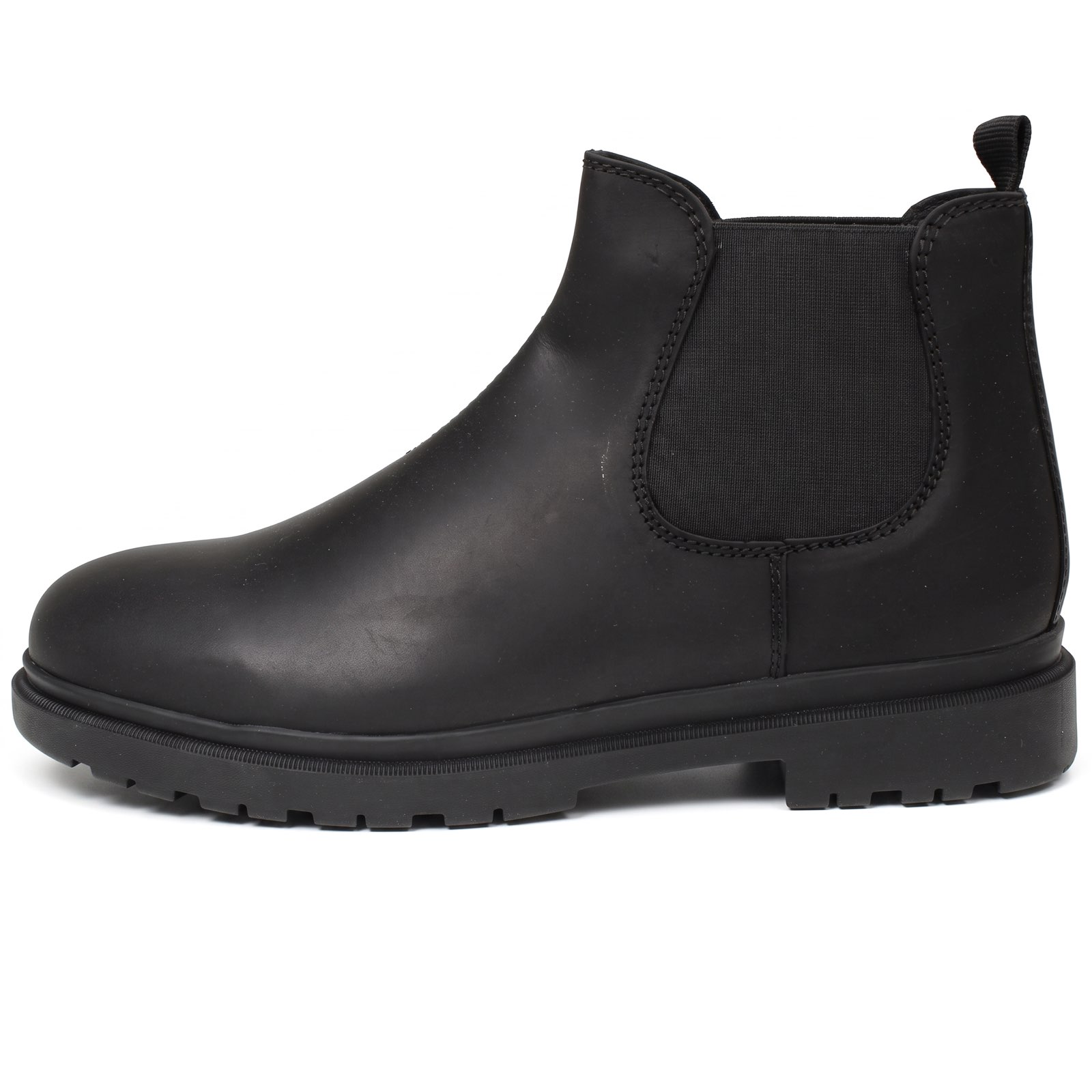 GEOX Andalo - Chelsea Boots traspiranti in Pelle Uomo nero Foto 4