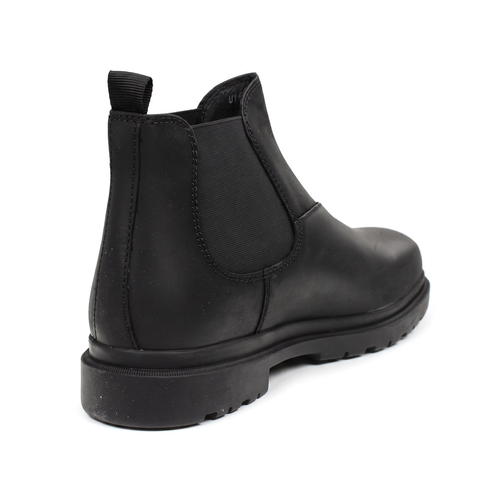GEOX Andalo - Chelsea Boots traspiranti in Pelle Uomo nero Foto 6