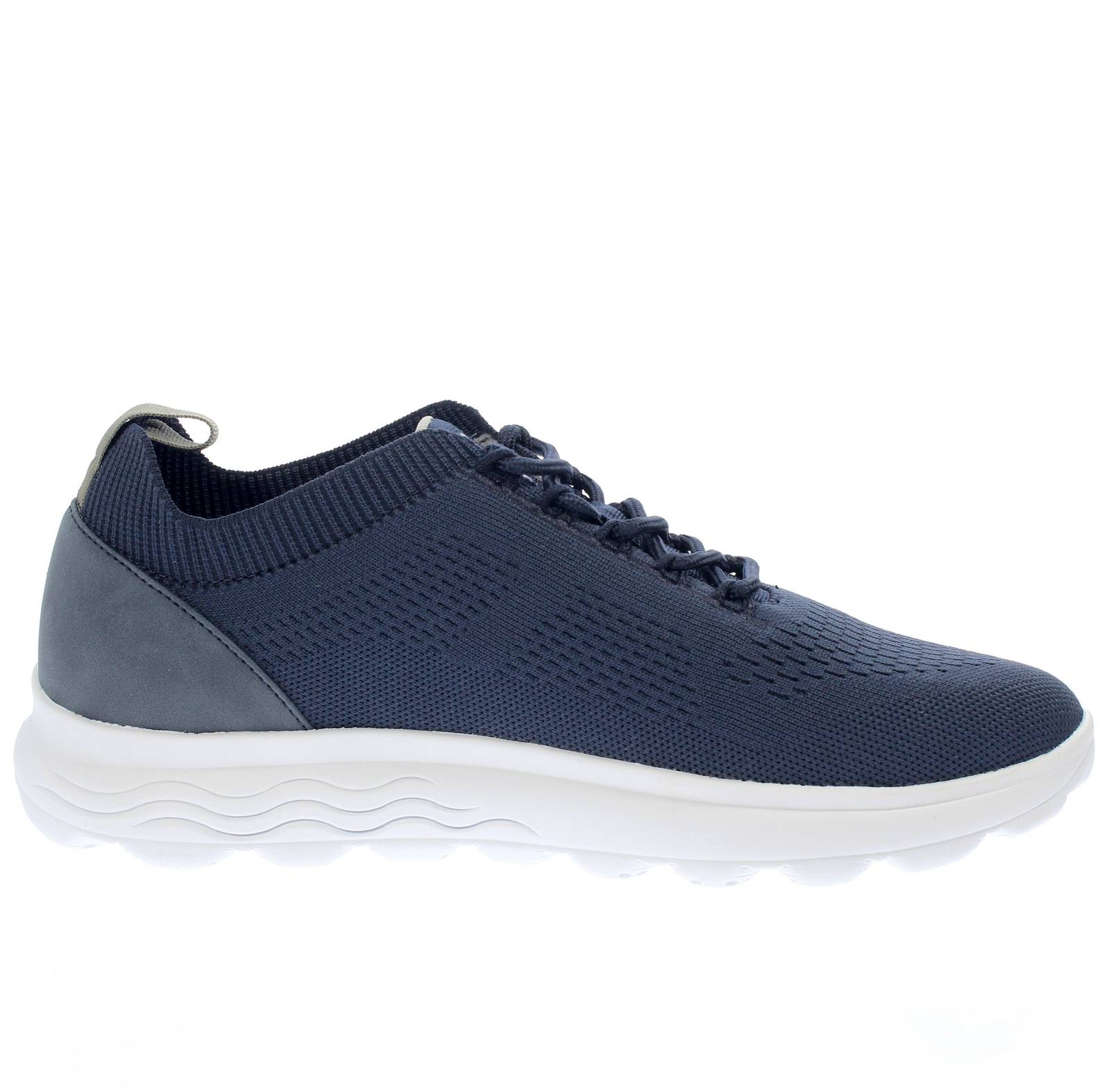 GEOX Spherica Knitted - Sneakers légères et respirantes Homme bleu Photo 2