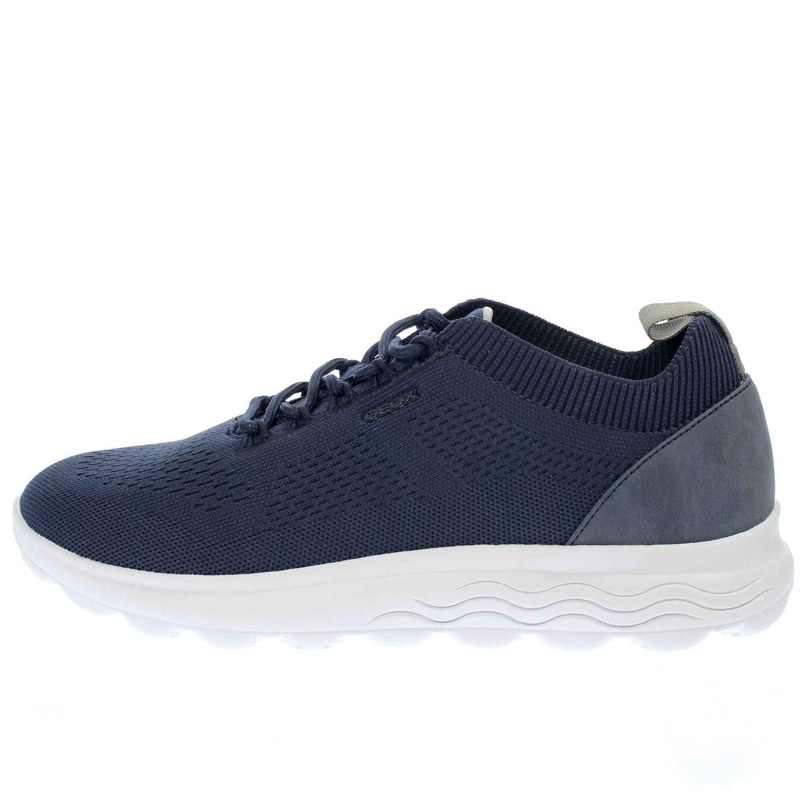 GEOX Spherica Knitted - Sneakers légères et respirantes Homme bleu Photo 3