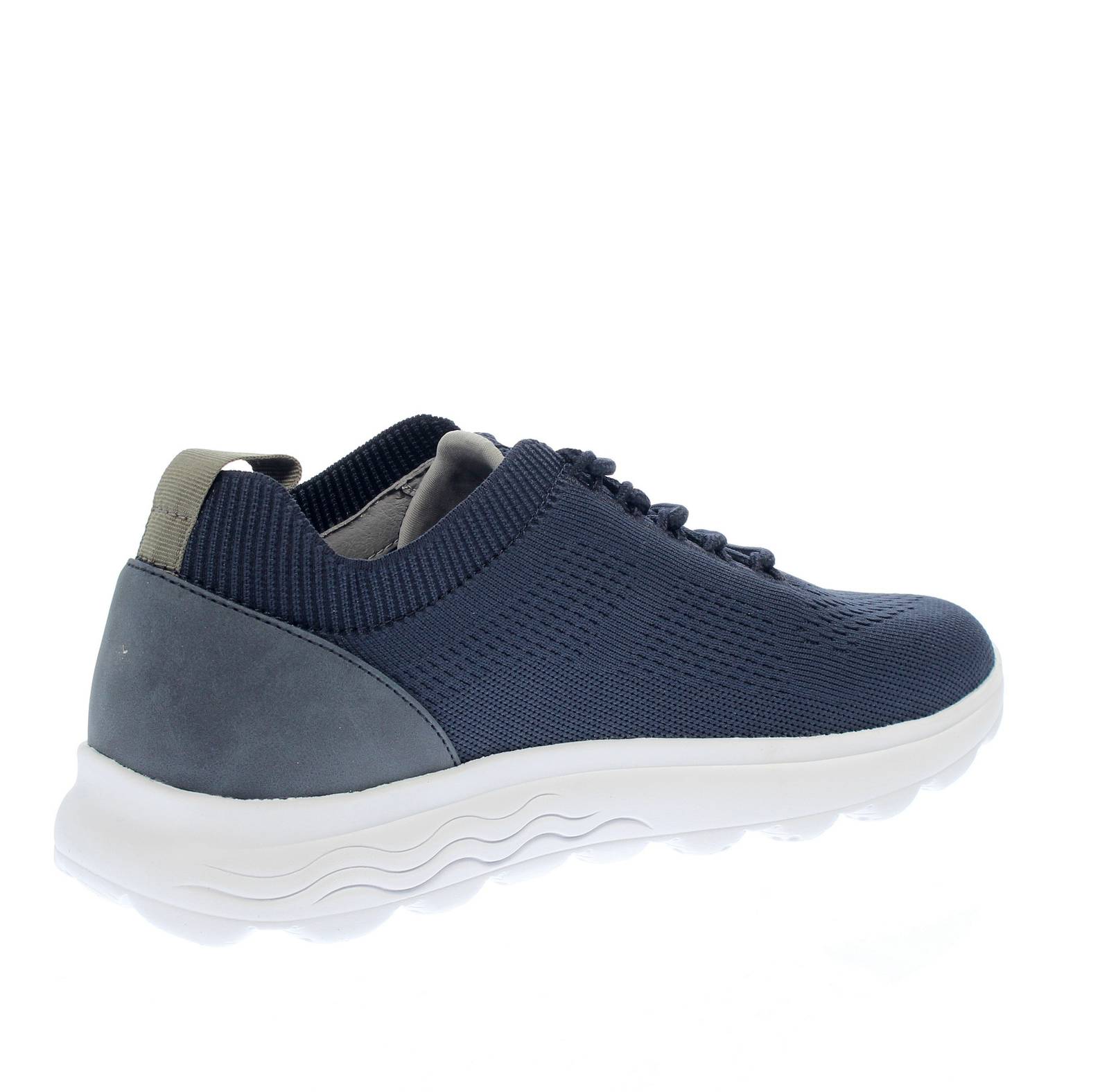 GEOX Spherica Knitted - Sneakers légères et respirantes Homme bleu Photo 4