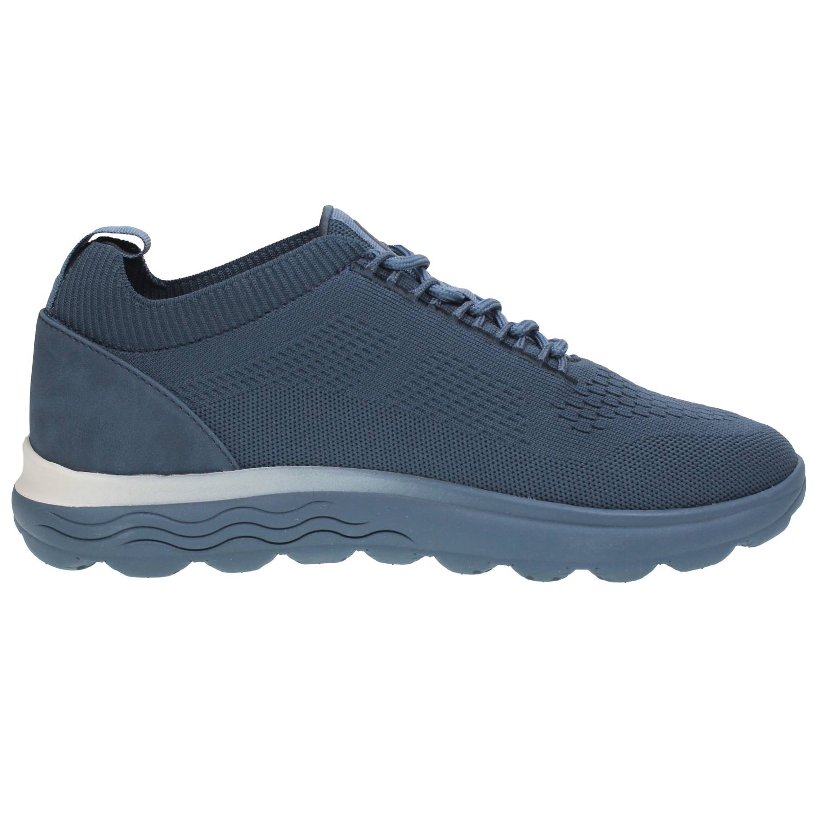 GEOX Spherica Knitted - Sneakers leggere traspiranti Uomo blu Foto 2