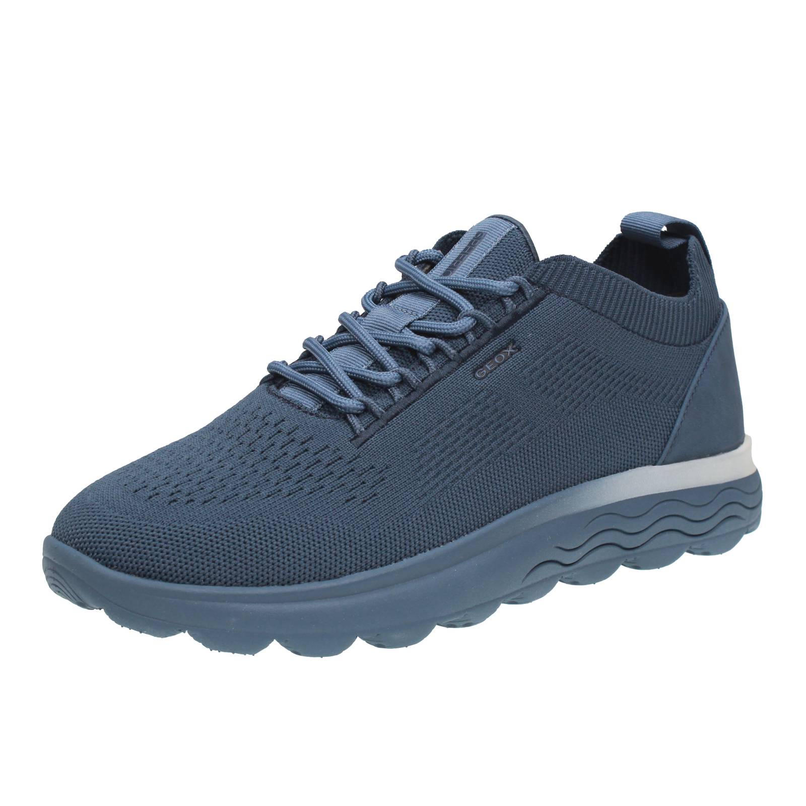 GEOX Spherica Knitted - Sneakers légères et respirantes Homme bleu