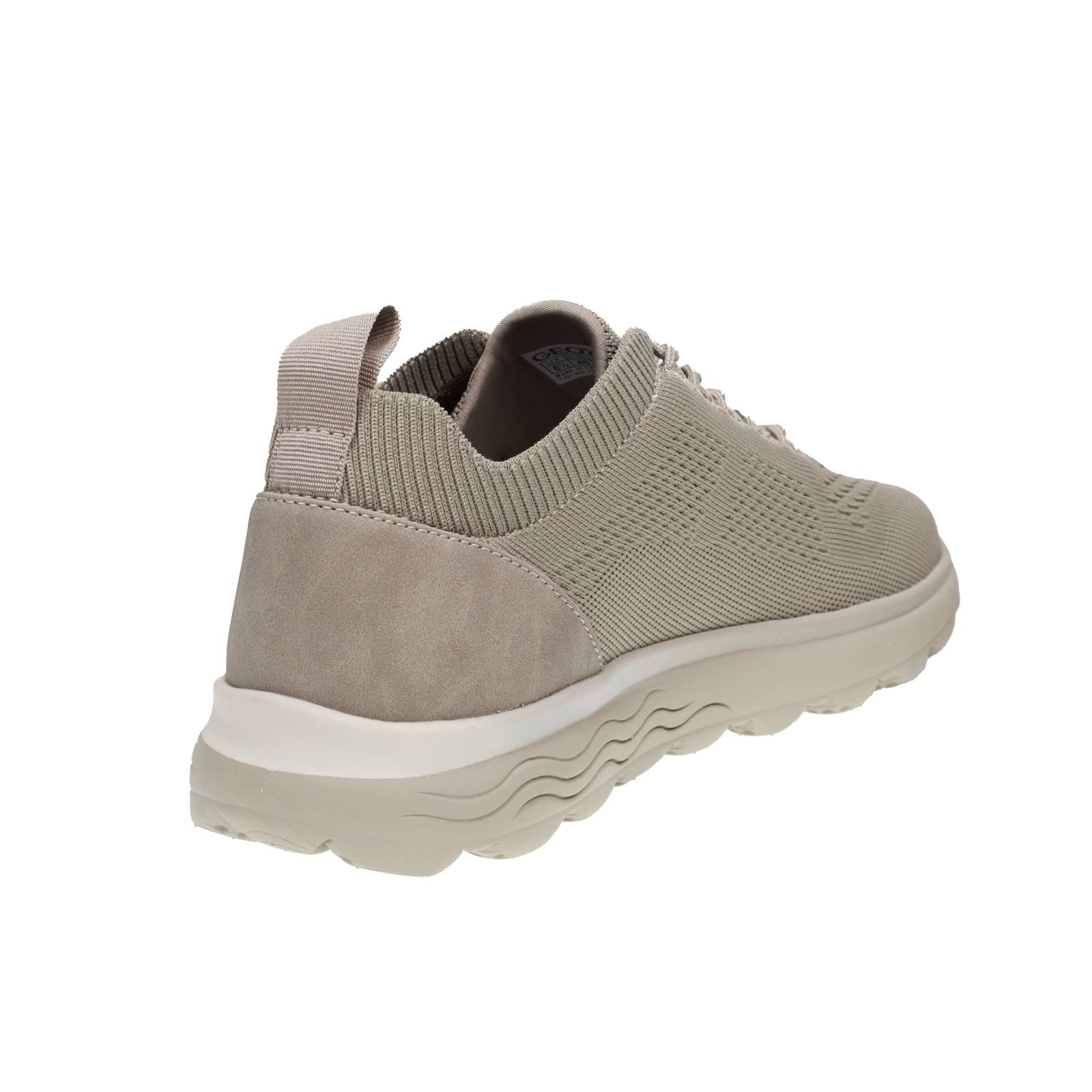 GEOX Spherica Knitted - Sneakers leggere traspiranti Uomo sabbia Foto 4