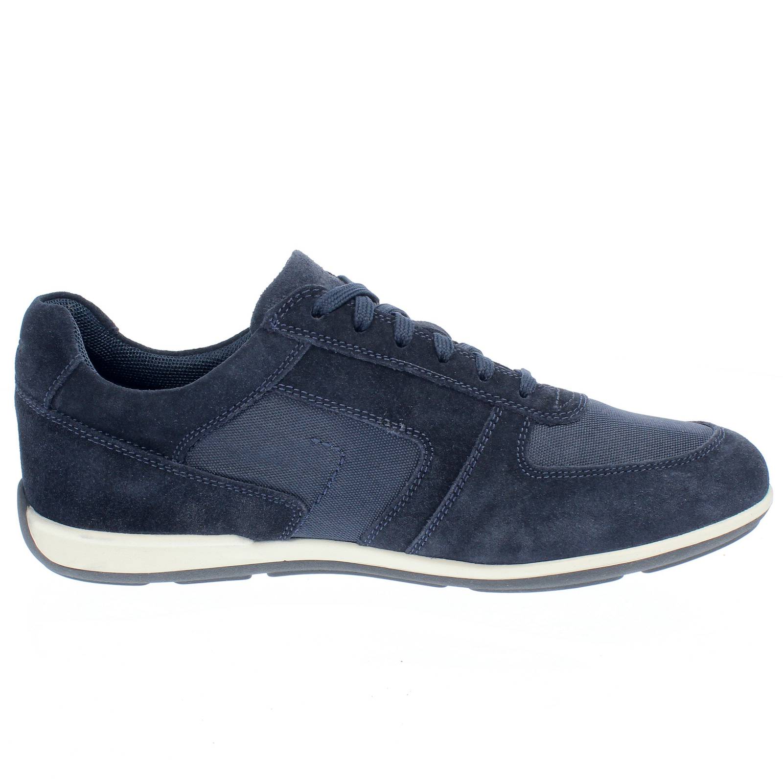 GEOX Ionio - Sneakers traspiranti con cerniera Uomo blu Foto 2