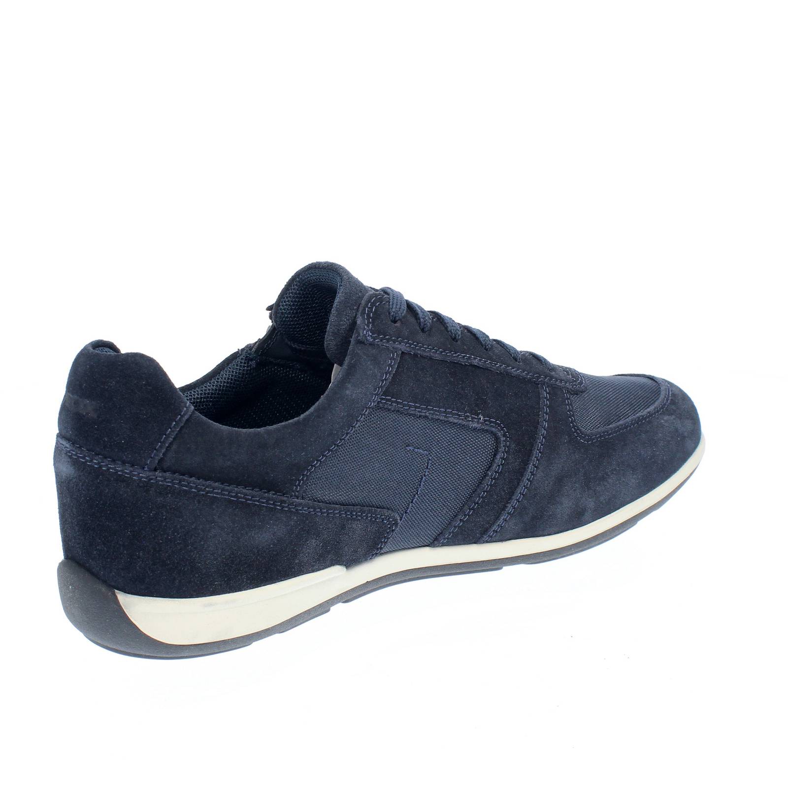 GEOX Ionio - Sneakers traspiranti con cerniera Uomo blu Foto 4