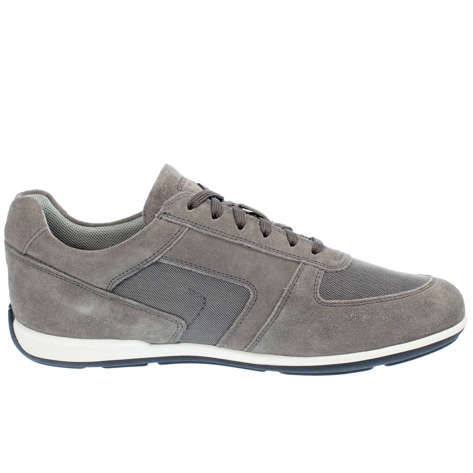 GEOX Ionio - Sneakers traspiranti con cerniera Uomo grigio Foto 2