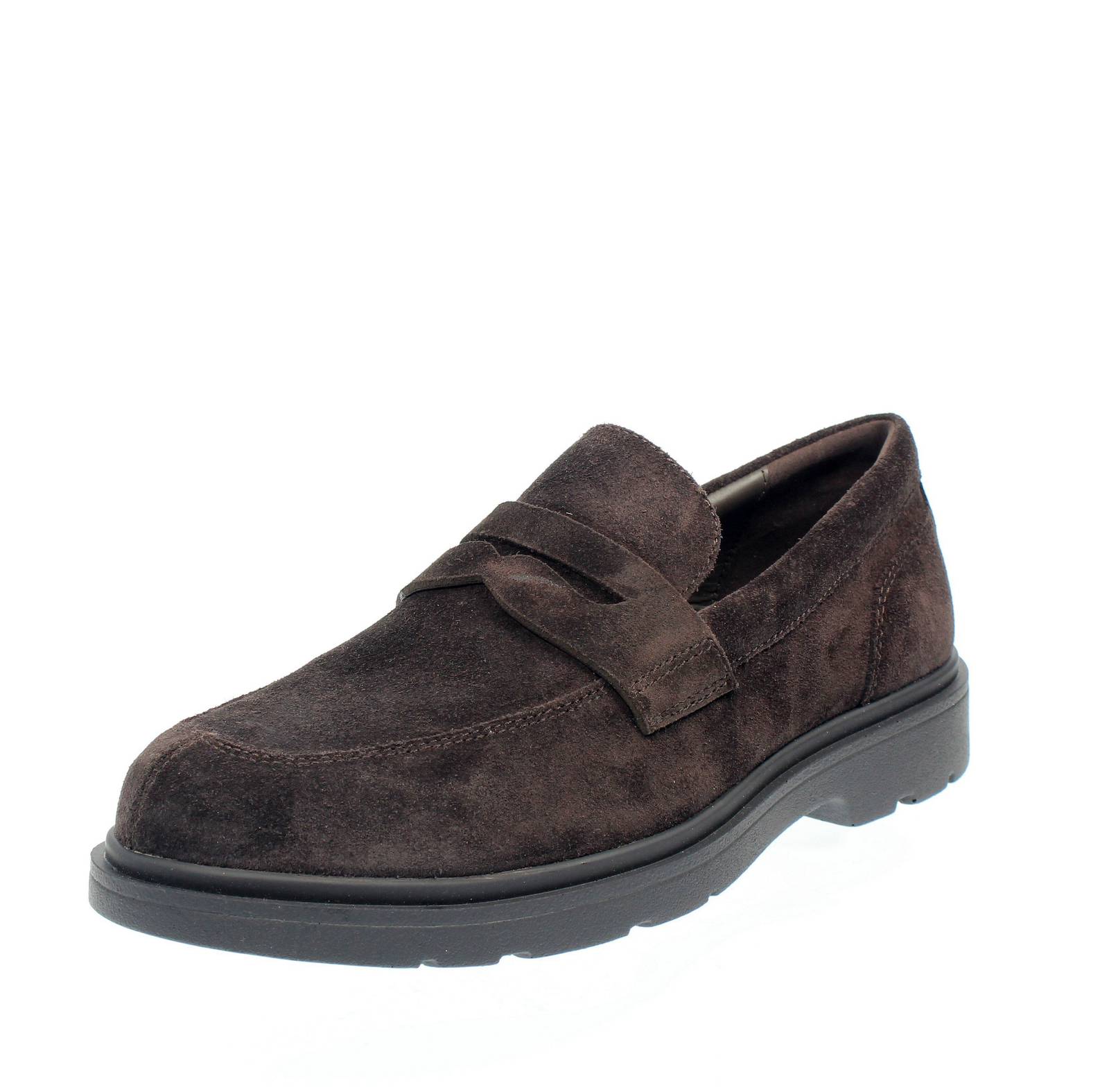 Geox Spherica - Мокассины из замши Marrone - Колледж Мокассини Уомо Скарпе 21890₽