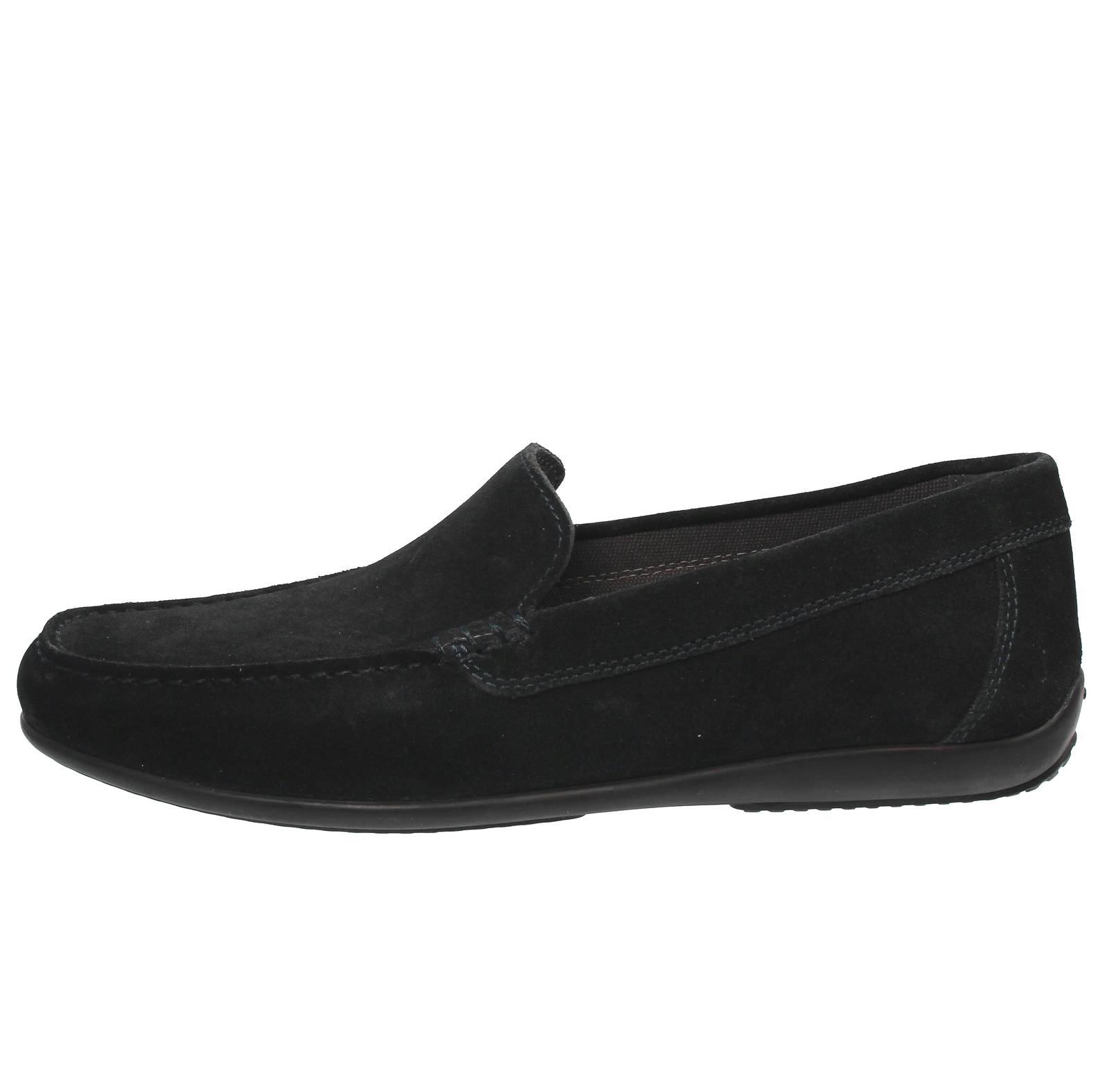 GEOX Ascanio - Mocassins en daim respirant Homme bleu Photo 3
