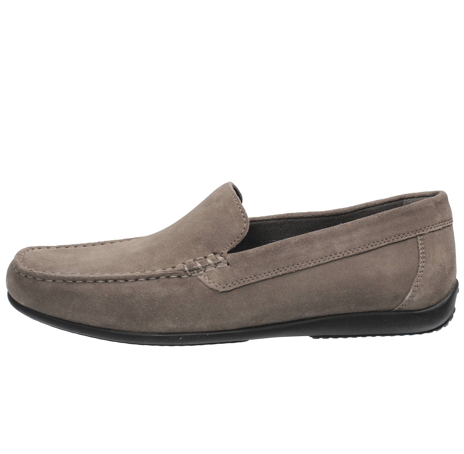 GEOX Ascanio - Mocassins en daim respirant Homme beige Photo 3