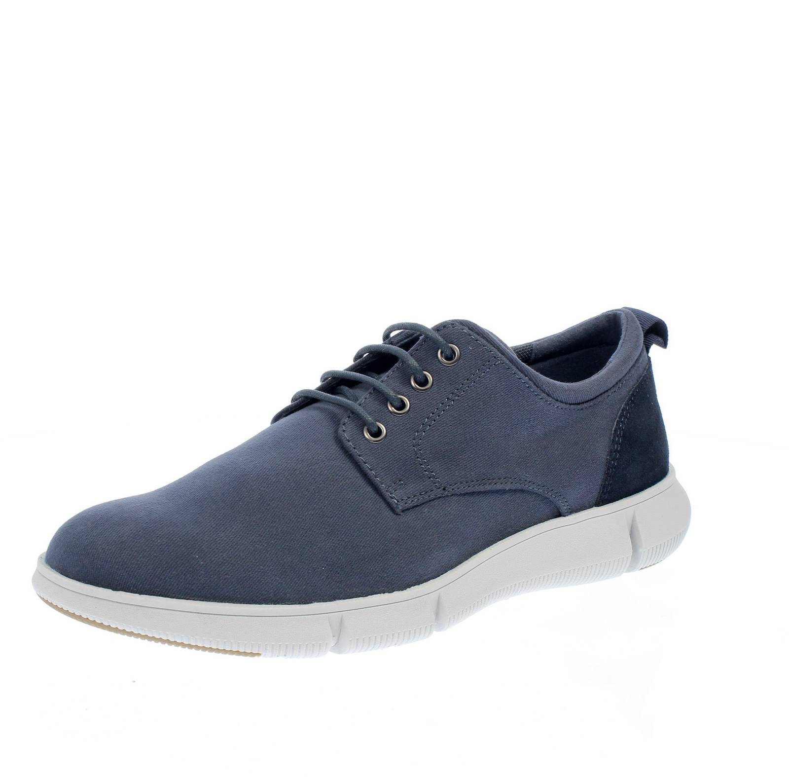 Geox Adacter - Sneakers Traspiranti In Tessuto Blu - Uomo Scarpe Sneakers Casual - Imagen 4 de 4