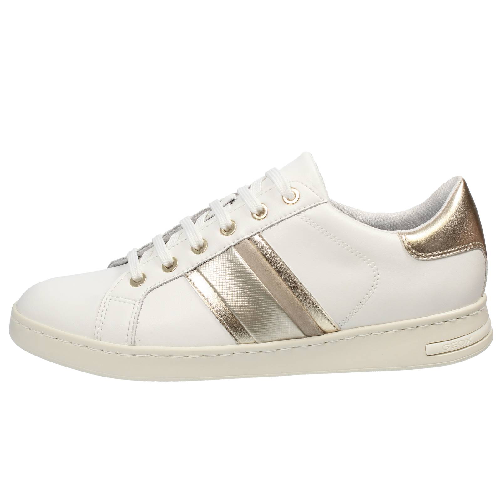 GEOX Jaysen - Sneakers in Pelle  Donna bianco Foto 3