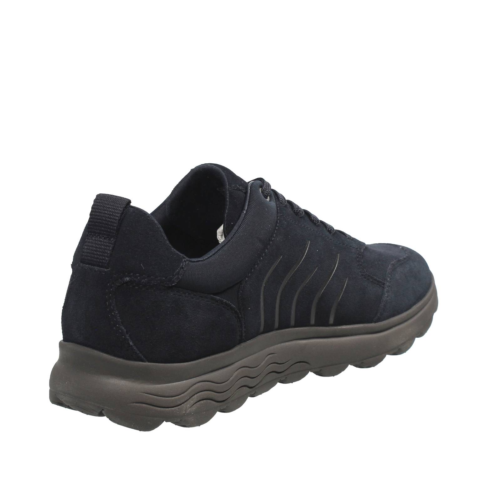 GEOX Spherica - Atmungsaktive Wildleder-Sneakers Herren blau Foto 4