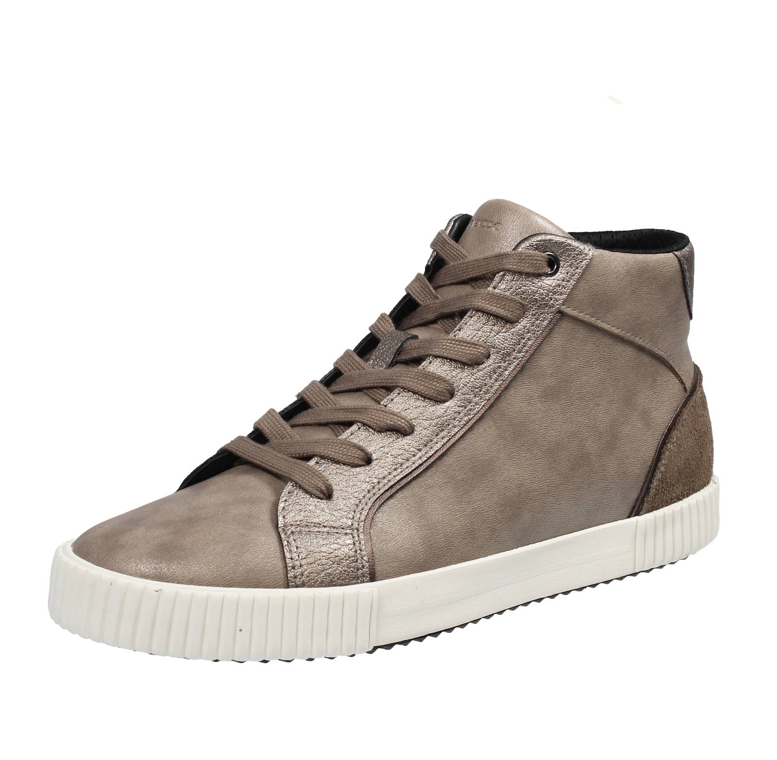 GEOX Bloomie - Atmungsaktive Leder-Sneakers Damen sandfarben