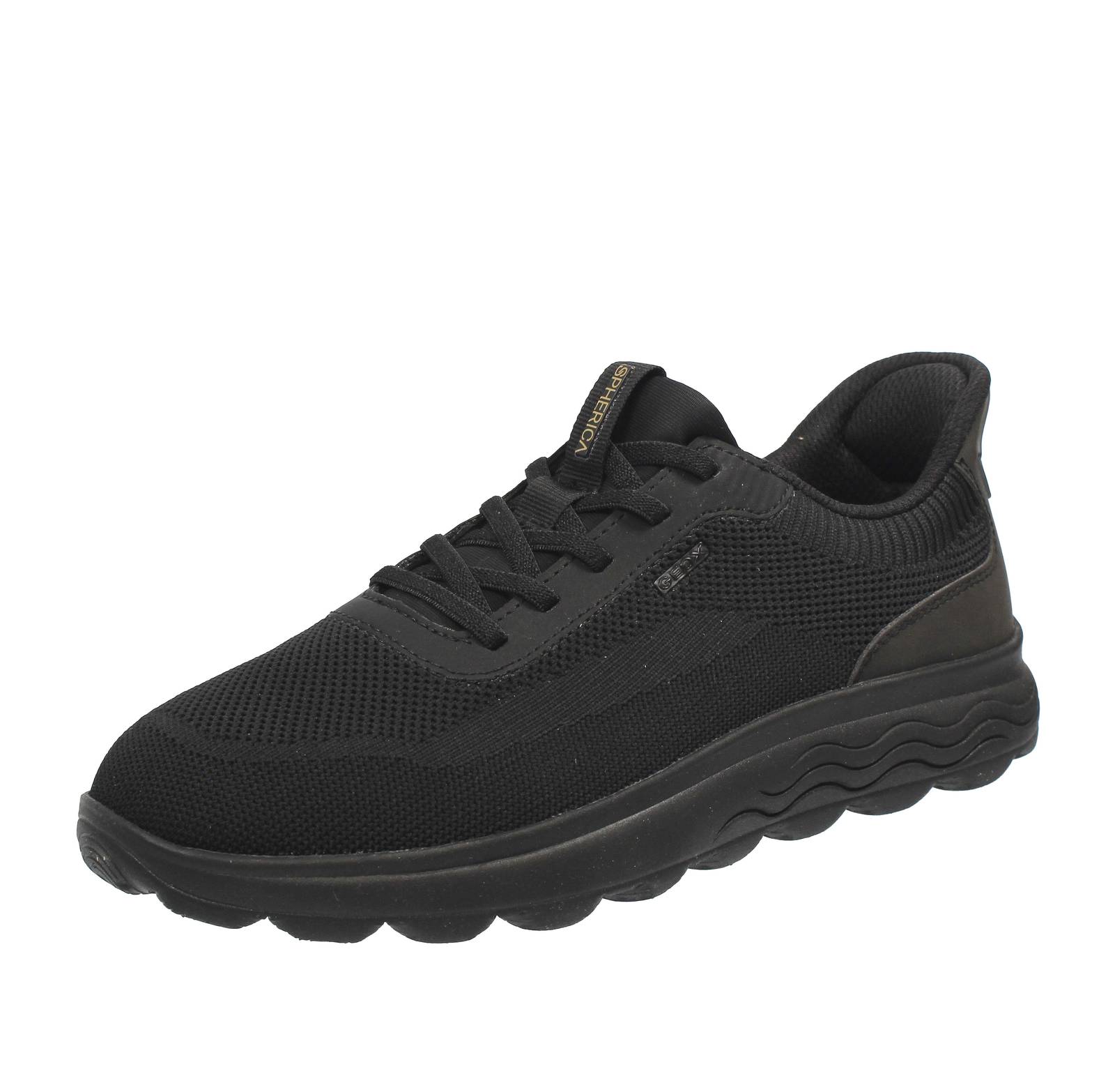 GEOX Spherica Plus - Sneakers légères et respirantes Homme noir