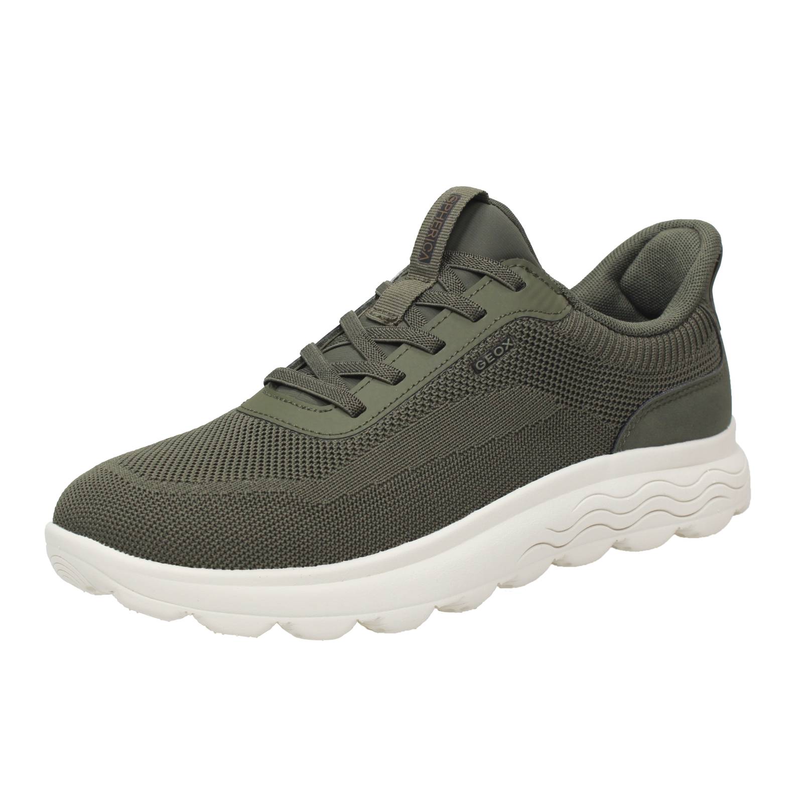 GEOX Spherica Plus - Sneakers légères et respirantes Homme vert