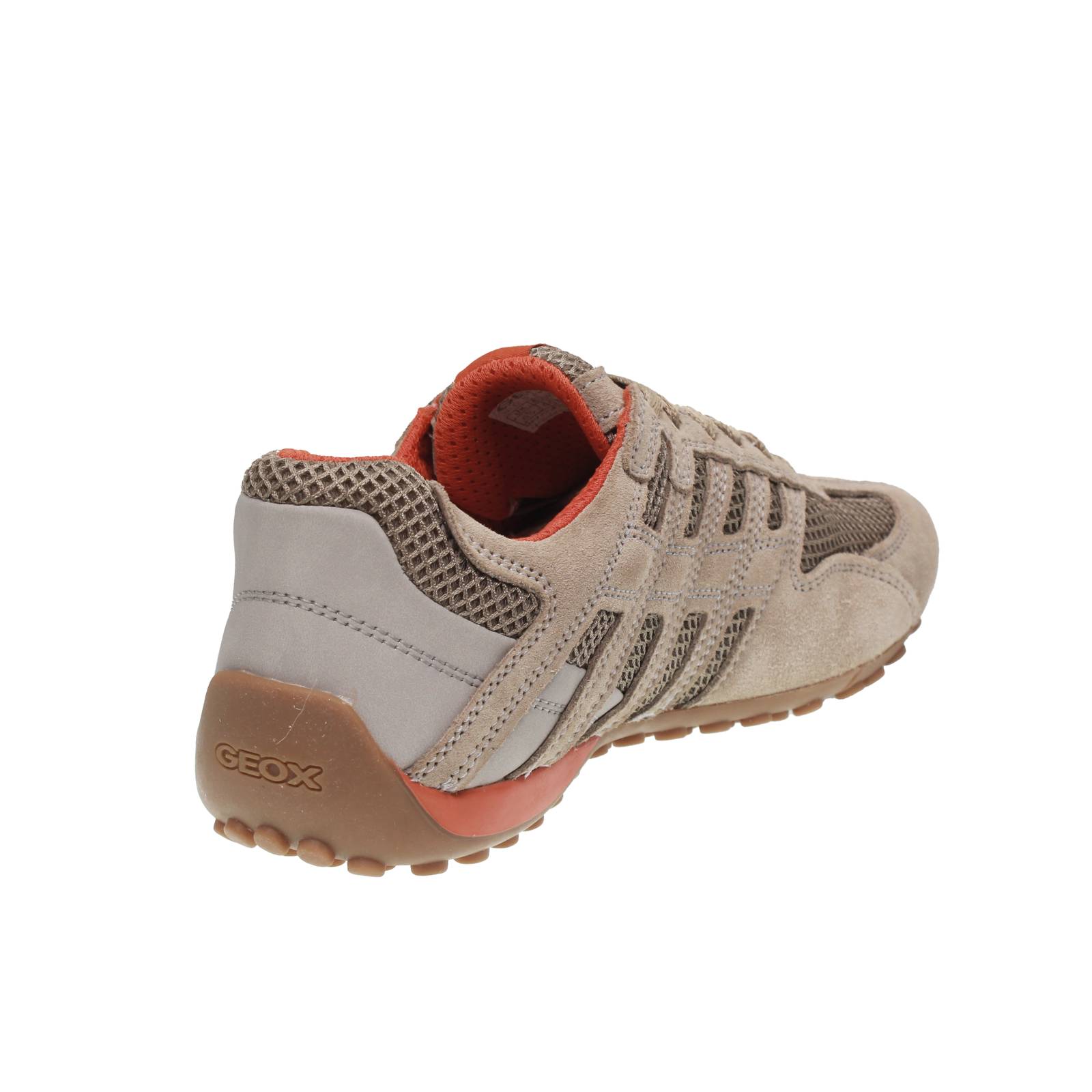 GEOX Snake - Atmungsaktive Wildleder-Sneakers Herren sandfarben Foto 4