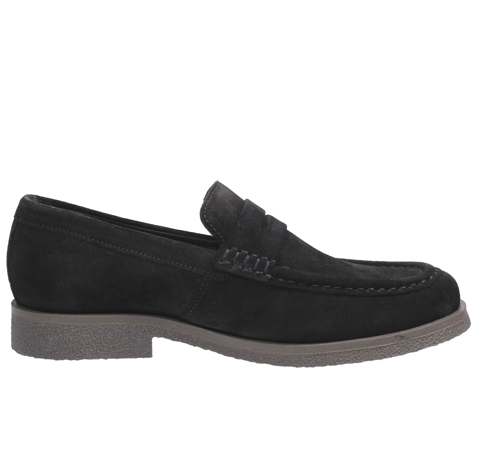 GEOX Claudio - Mocassins en daim Homme bleu Photo 2