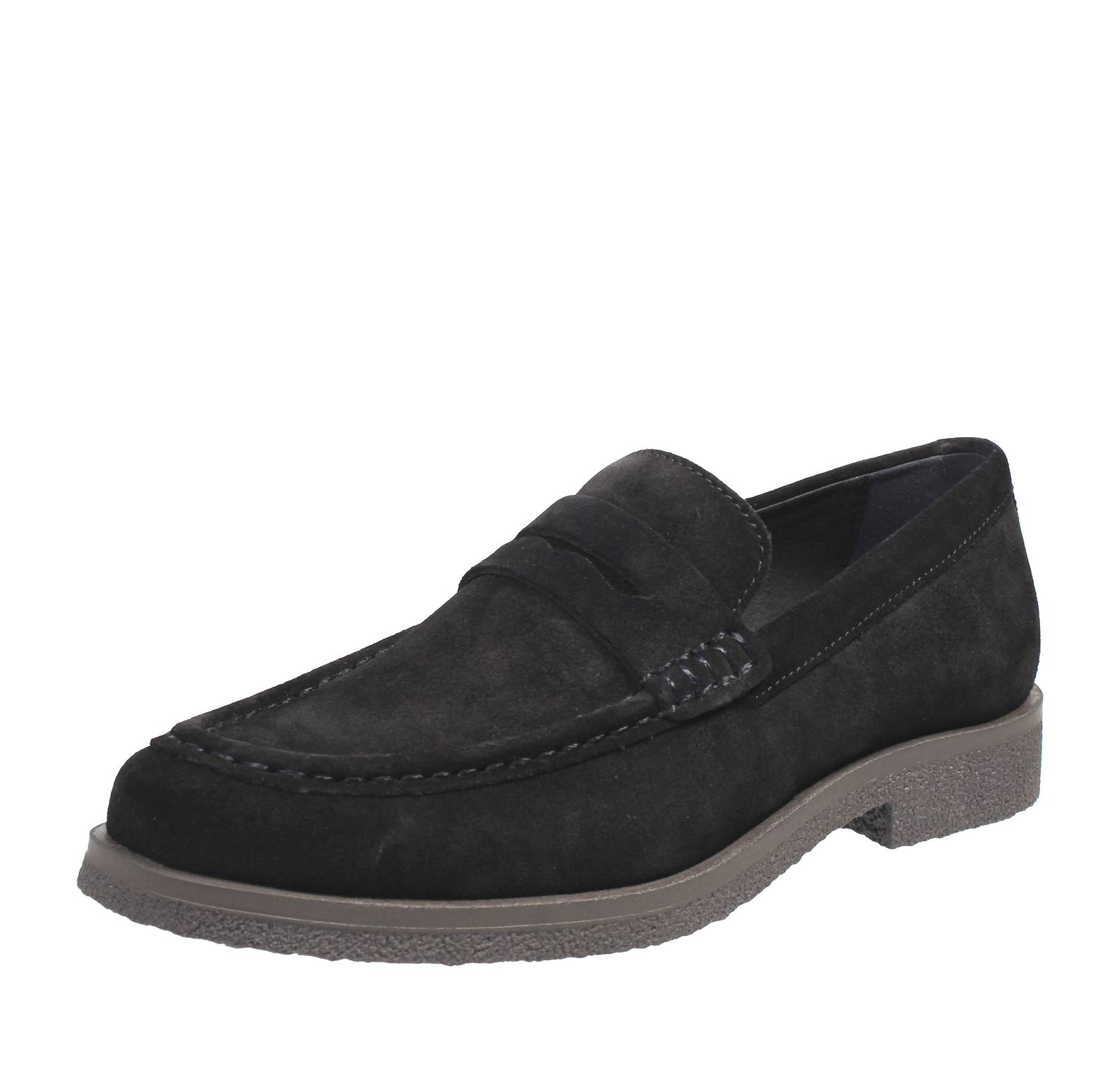 Geox Claudio - Mocassini из замши синего цвета - Uomo Scarpe Mocassini College