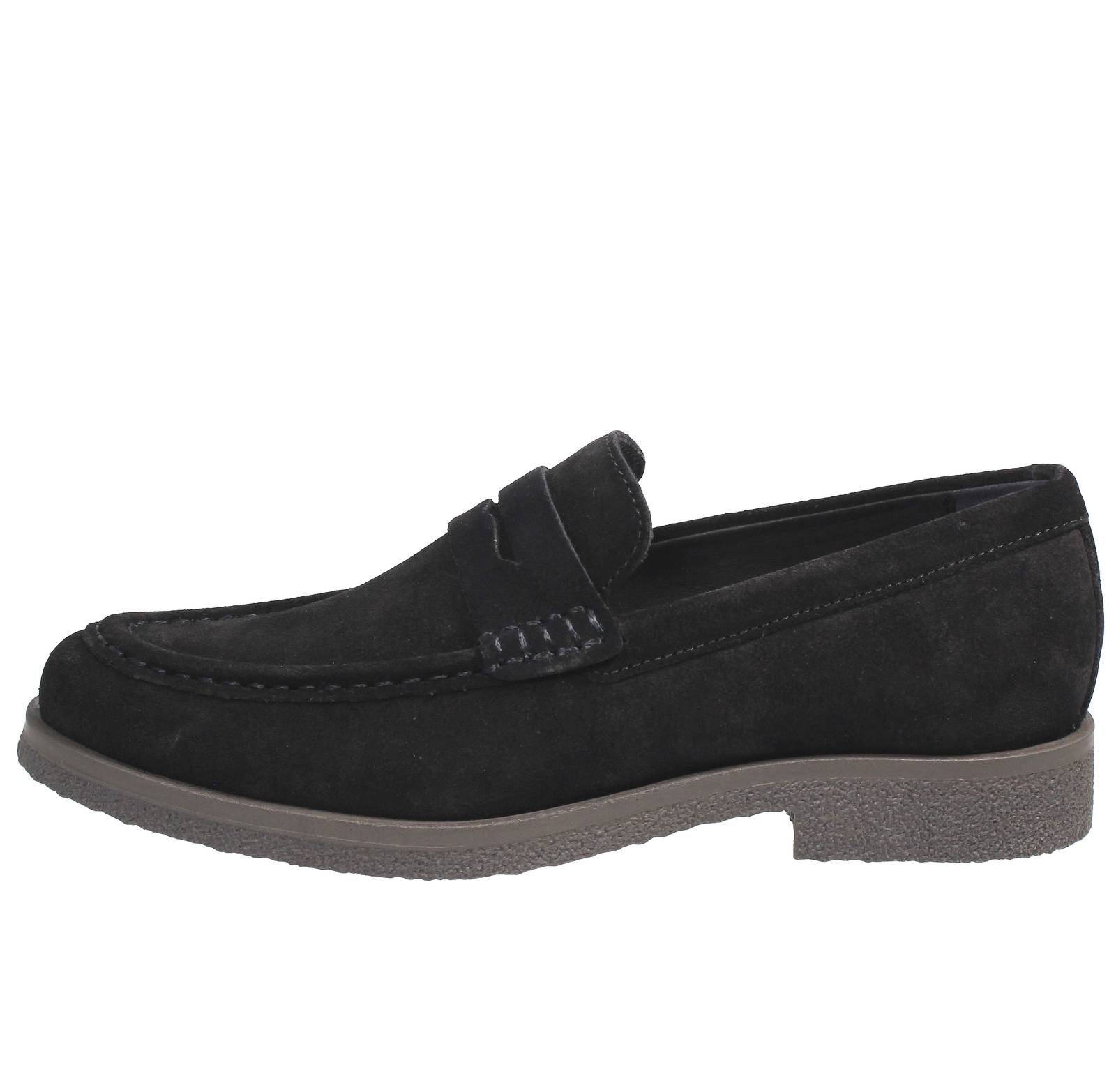 GEOX Claudio - Mocassins en daim Homme bleu Photo 3