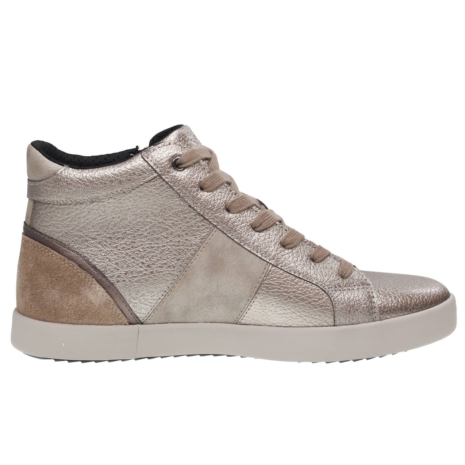 GEOX Blomiee - Sneakers traspiranti in Pelle Donna sabbia Foto 2