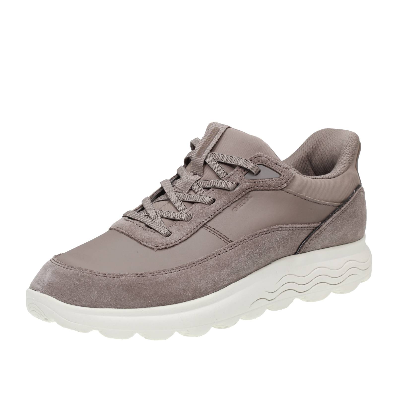 GEOX Spherica Plus - Sneakers traspiranti in Pelle Donna sabbia