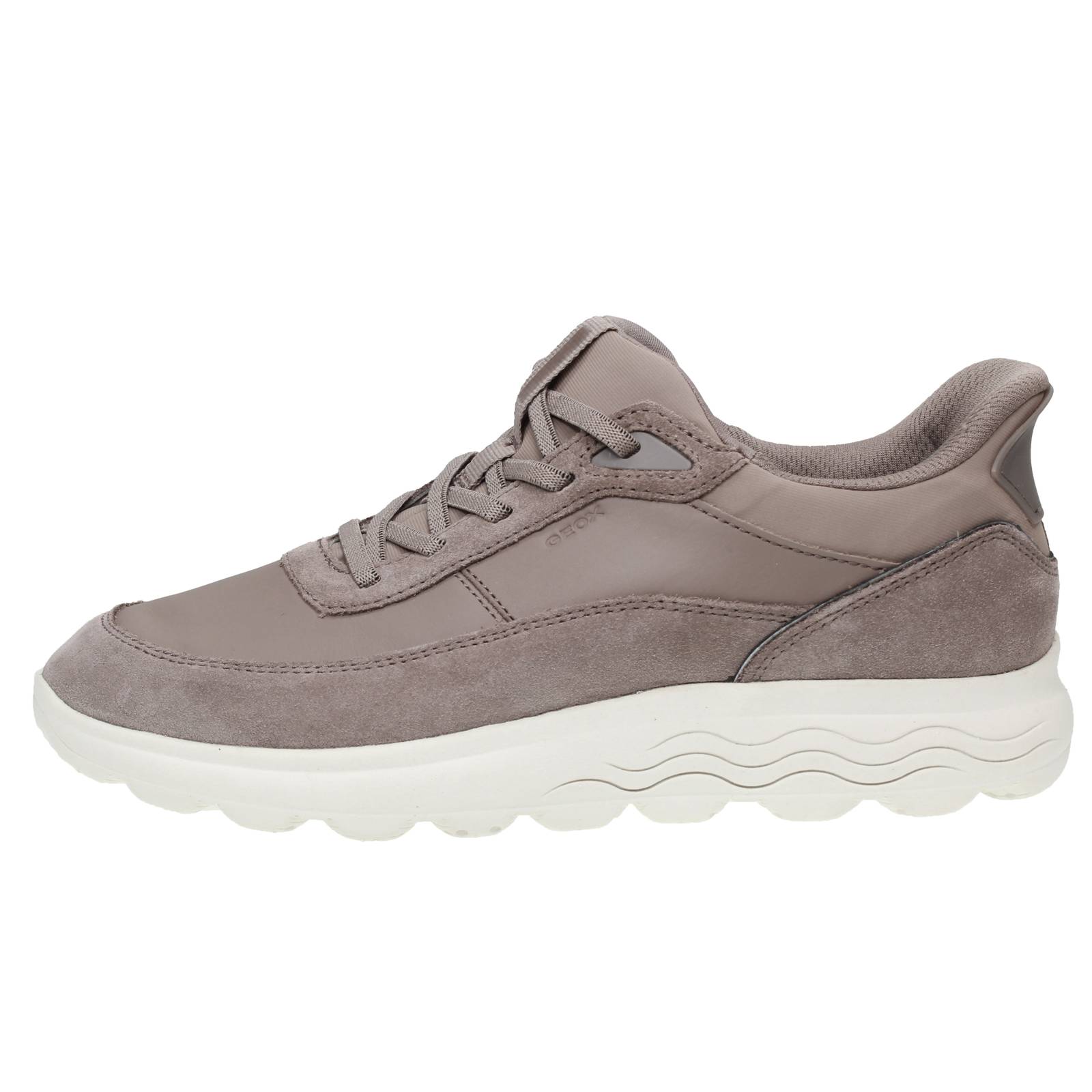 GEOX Spherica Plus - Sneakers traspiranti in Pelle Donna sabbia Foto 3