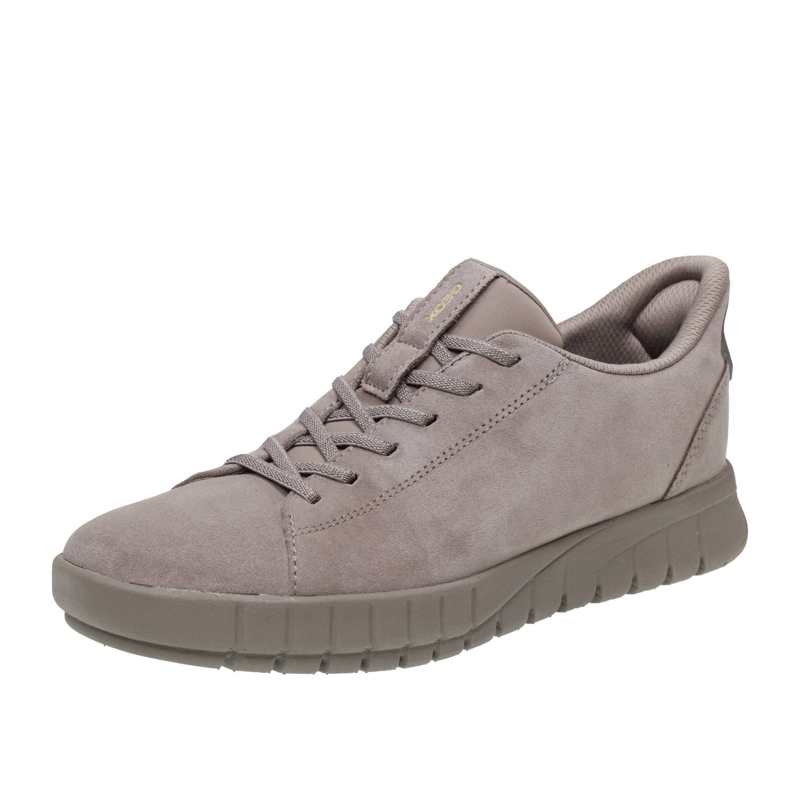 GEOX Flextride - Sneakers traspiranti in Suede Donna sabbia