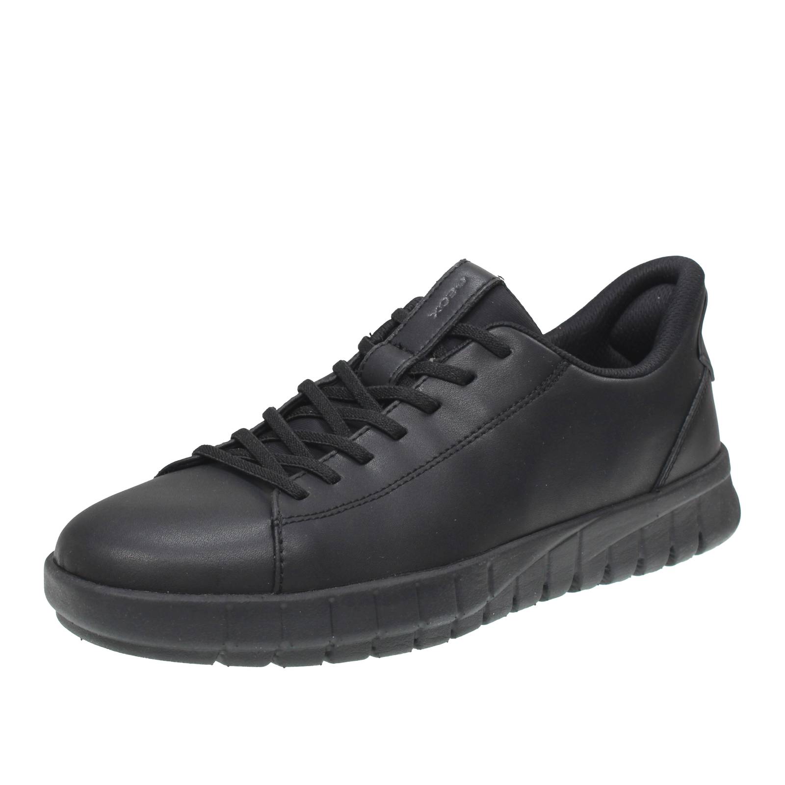 GEOX Flextride - Sneakers respirantes en daim Homme noir
