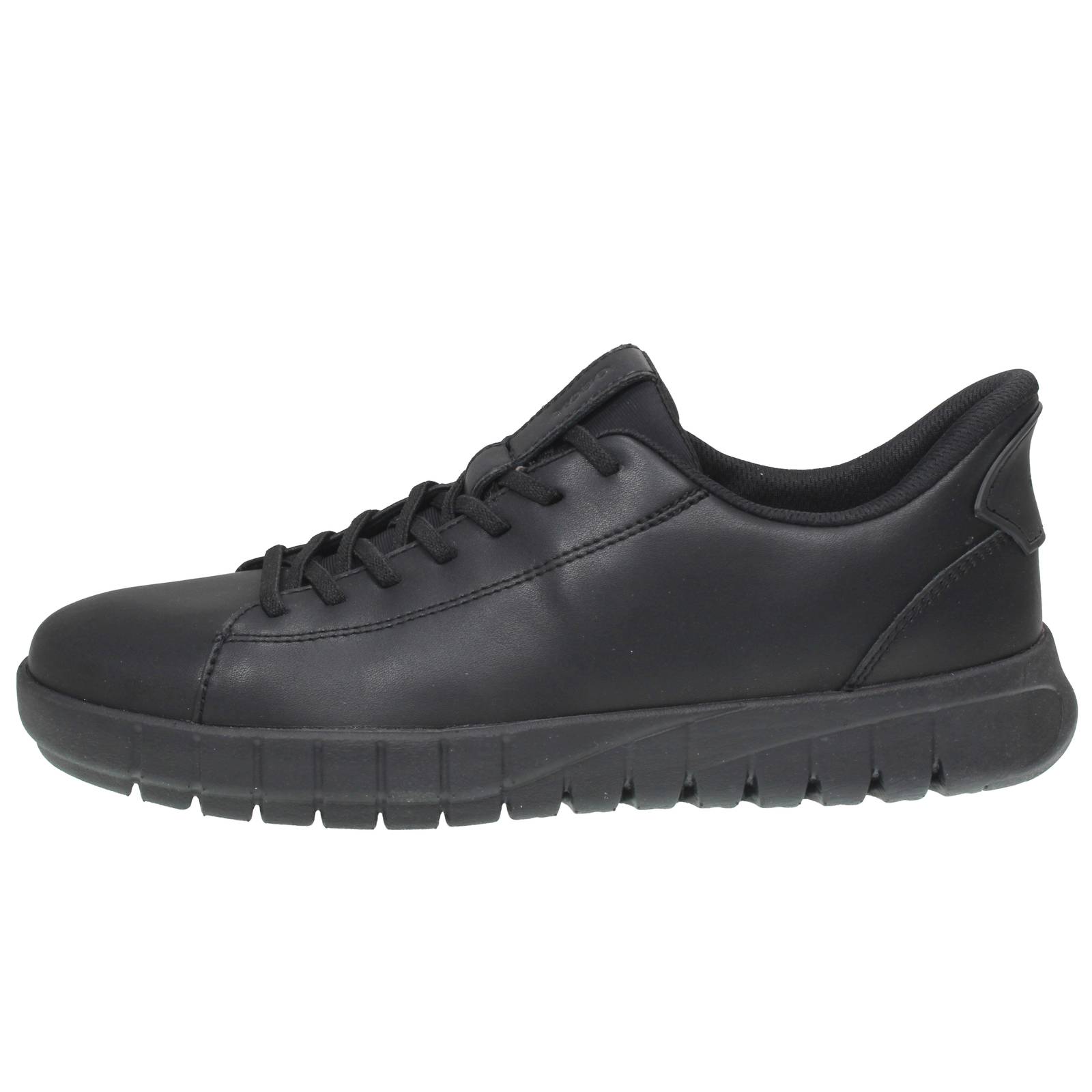 GEOX Flextride - Sneakers traspiranti in Suede Uomo nero Foto 3