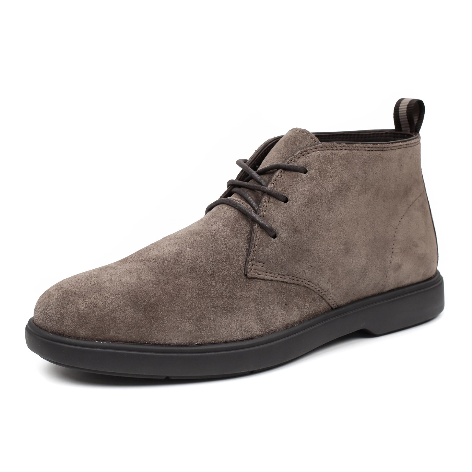 GEOX Spherica - Bottines respirantes en daim Homme gris