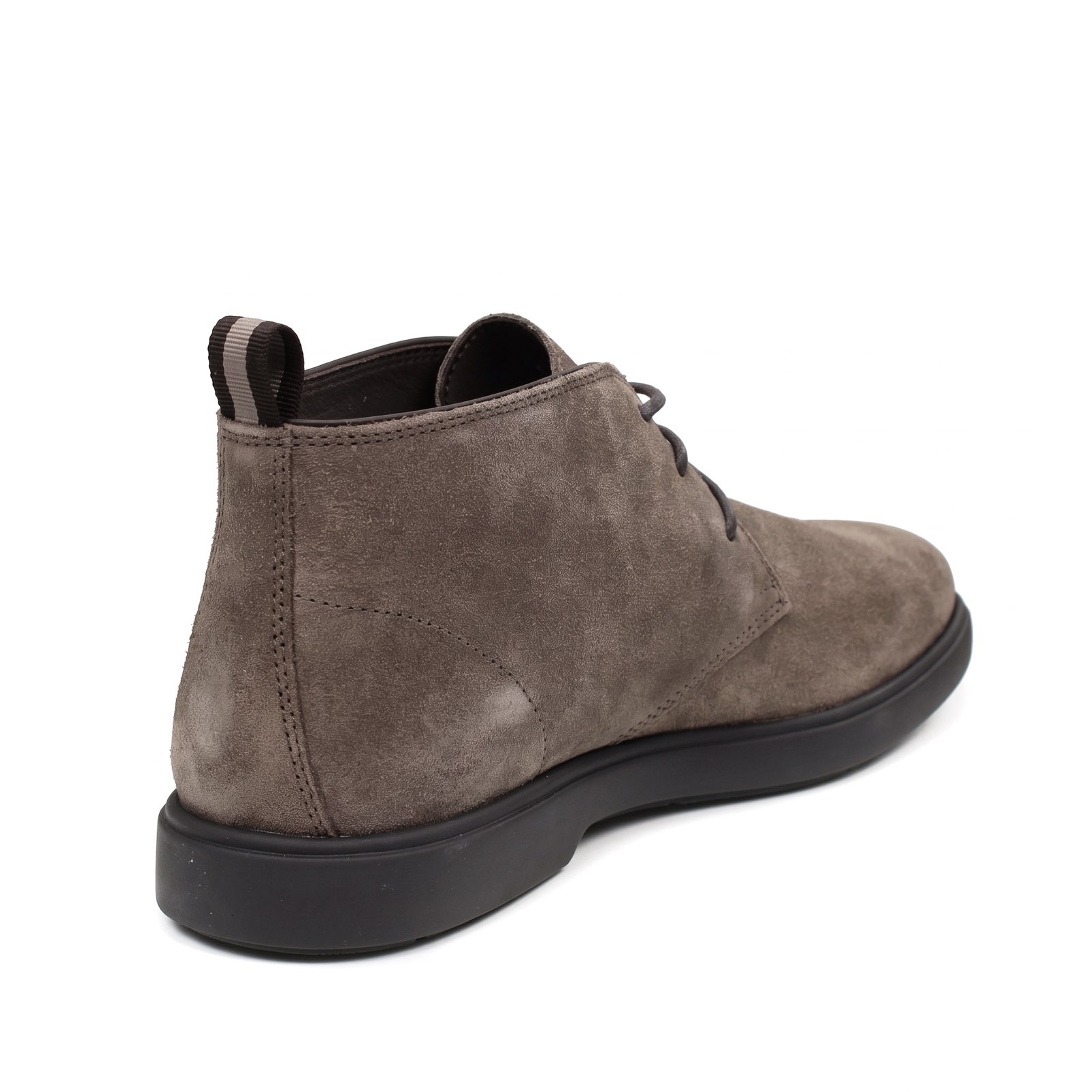 GEOX Spherica - Breathable suede ankle boots Man grey Photo 6