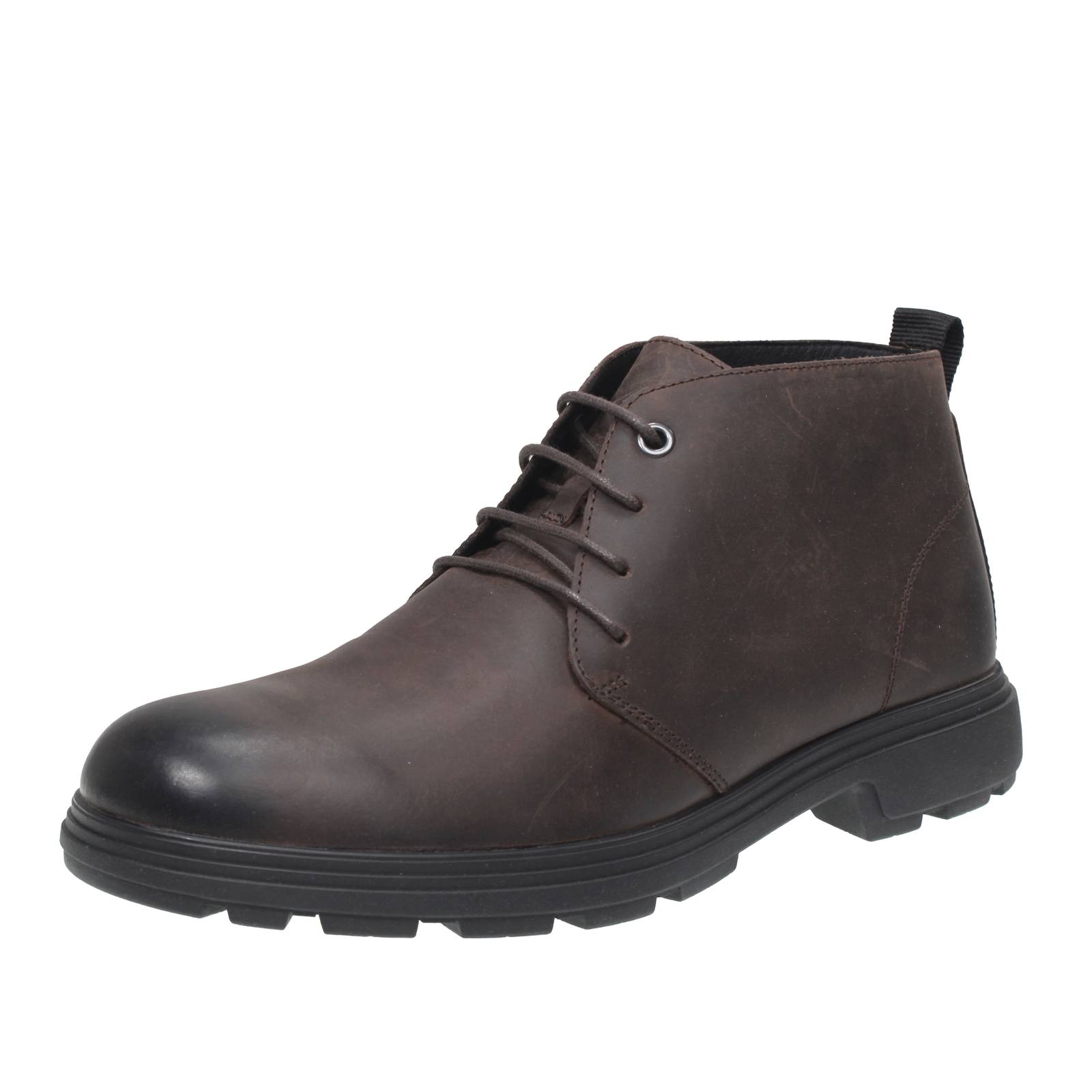 GEOX Meiern - Bottes en cuir Homme brun marron