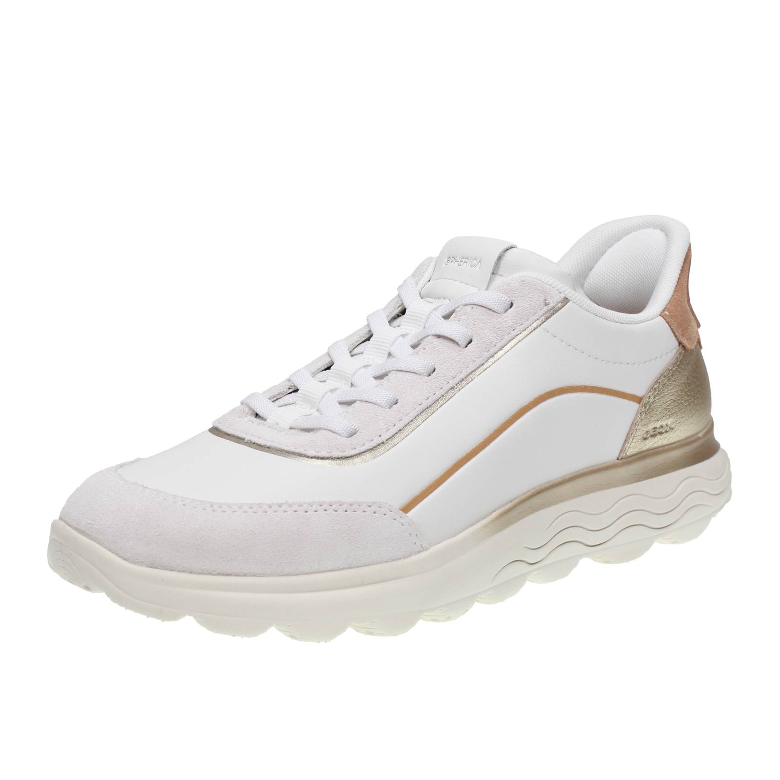 GEOX Spherica Plus - Sneakers légères et respirantes Femme beige